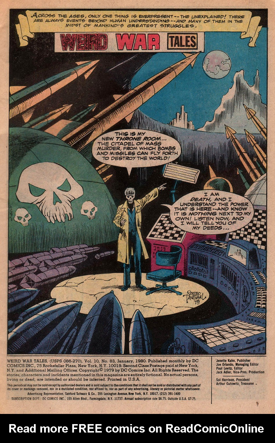 Read online Weird War Tales (1971) comic -  Issue #83 - 3