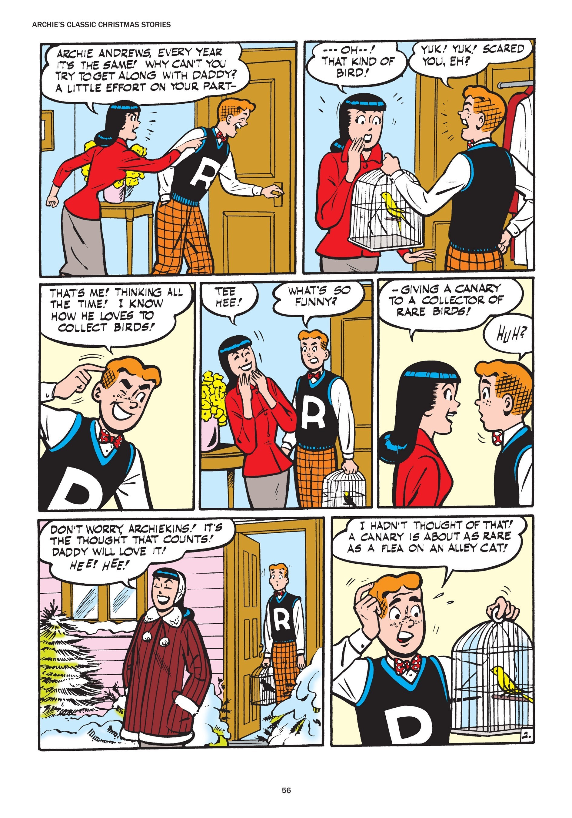 Read online Archie's Classic Christmas Stories comic -  Issue # TPB - 57