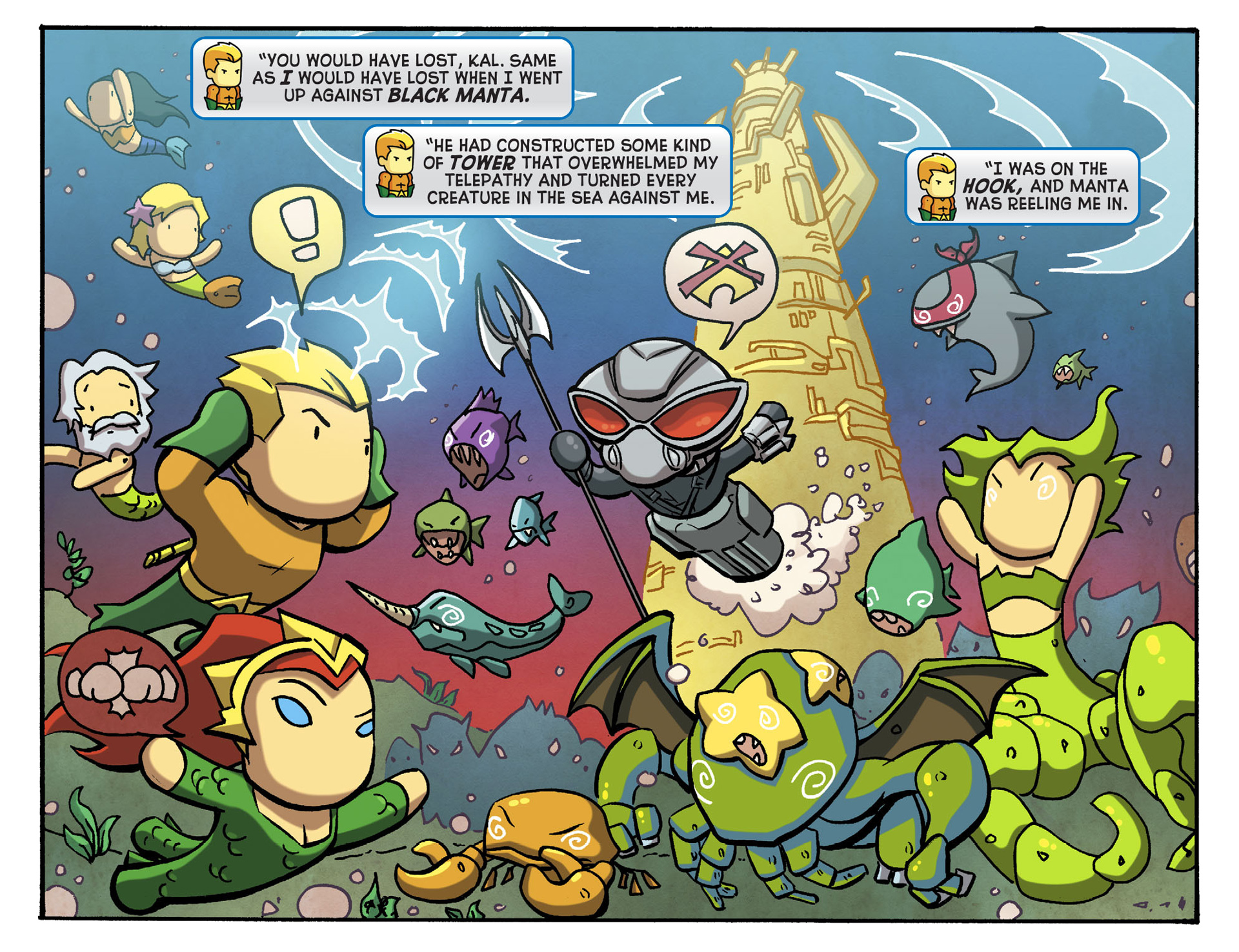 Read online Scribblenauts Unmasked: A Crisis of Imagination comic -  Issue #5 - 9