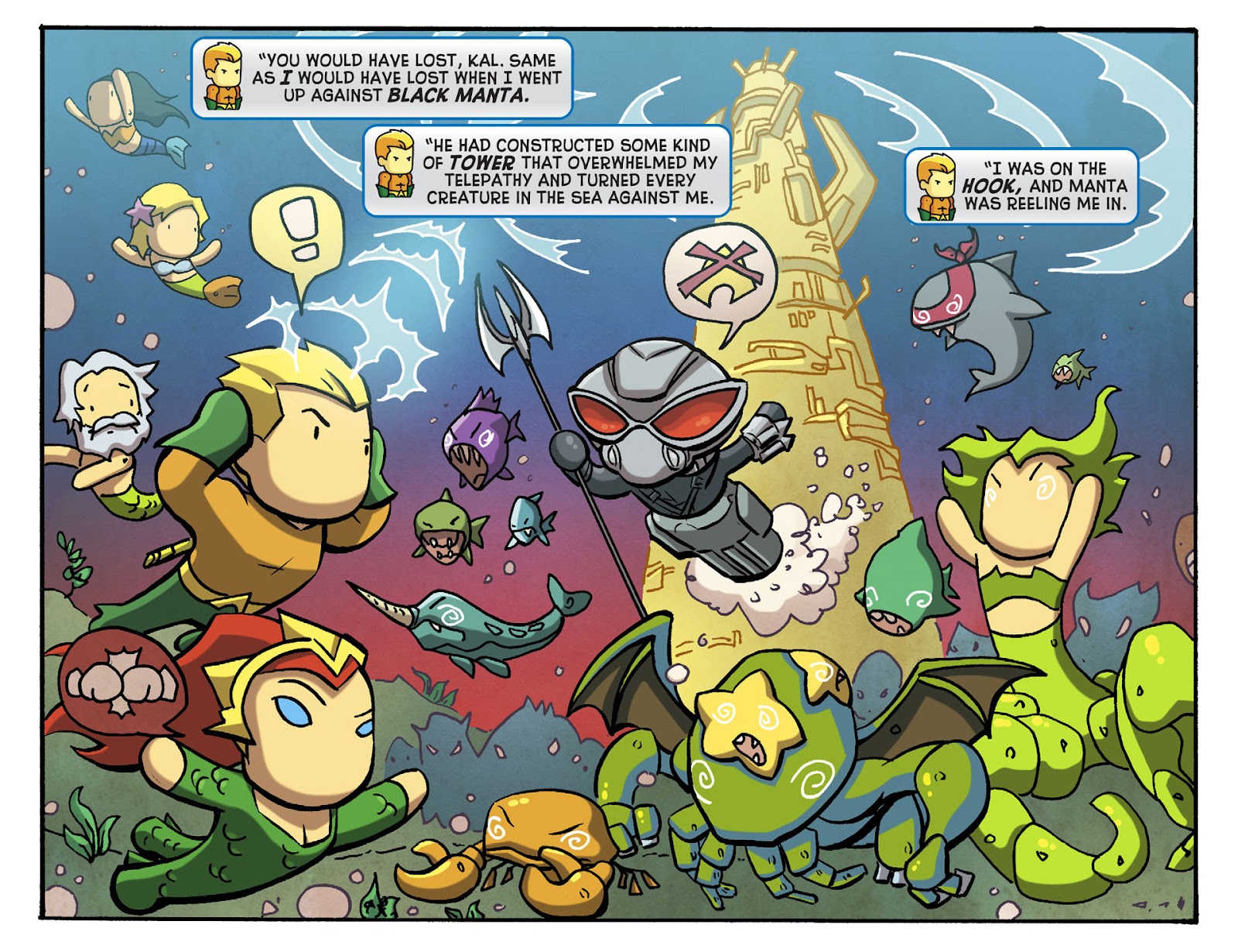 Scribblenauts Unmasked: A Crisis of Imagination issue 5 - Page 9