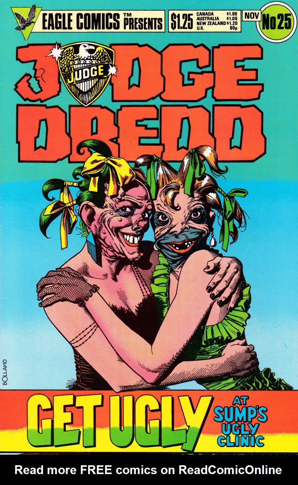 Read online Judge Dredd (1983) comic -  Issue #25 - 1