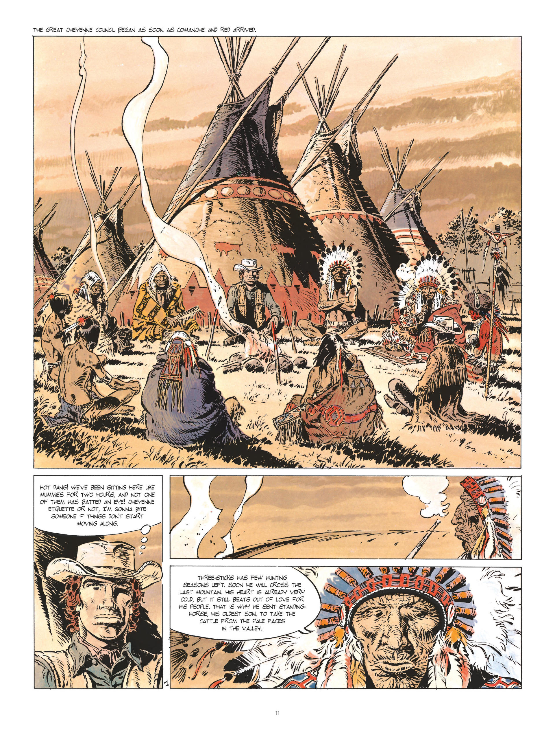 Read online Comanche comic -  Issue #2 - 11