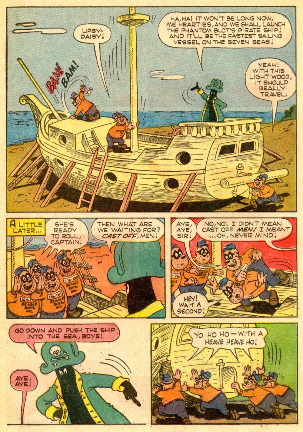 Read online Walt Disney's The Phantom Blot comic -  Issue #6 - 16