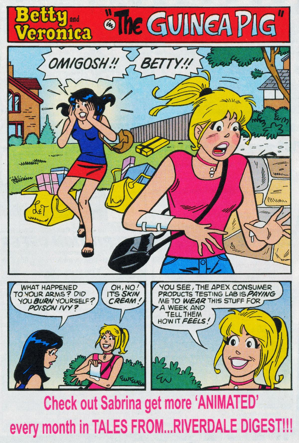 Read online Betty and Veronica Digest Magazine comic -  Issue #157 - 79