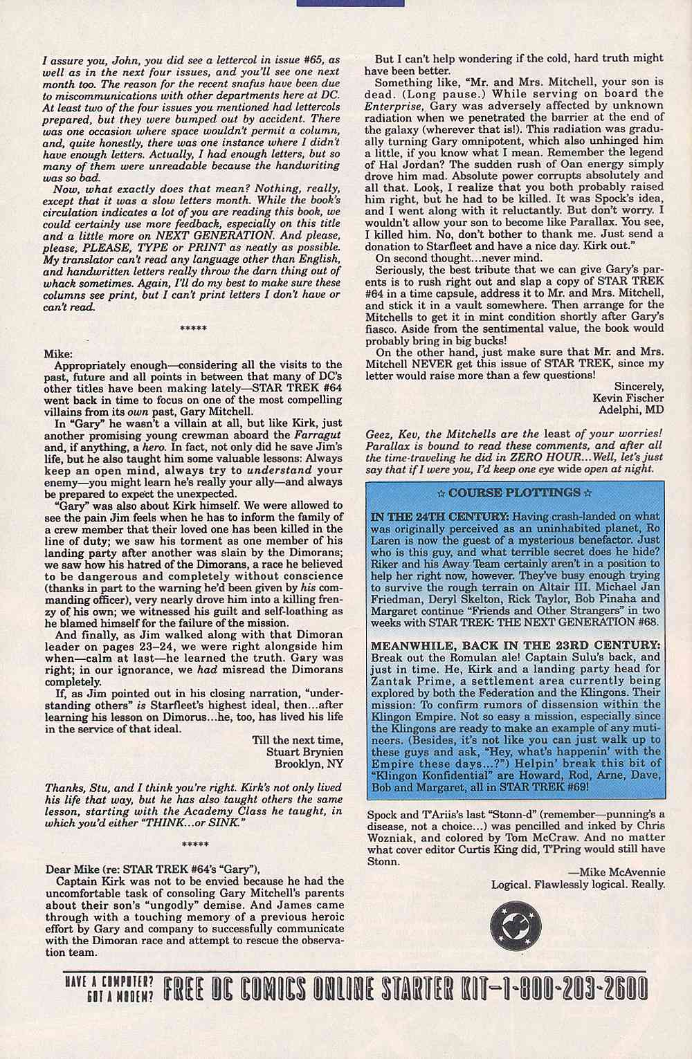 Read online Star Trek (1989) comic -  Issue #68 - 27