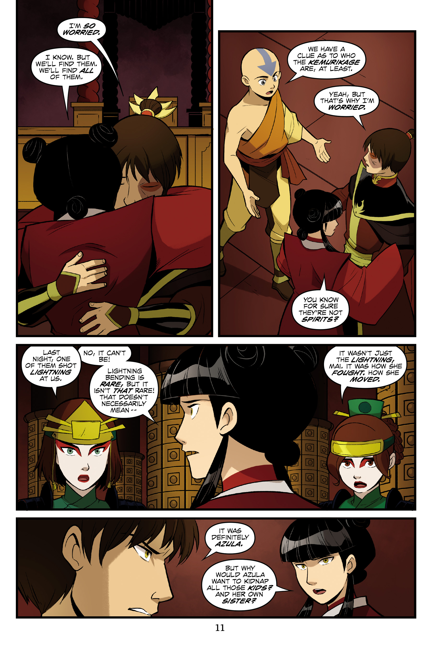 Read online Nickelodeon Avatar: The Last Airbender - Smoke and Shadow comic -  Issue # Part 3 - 12