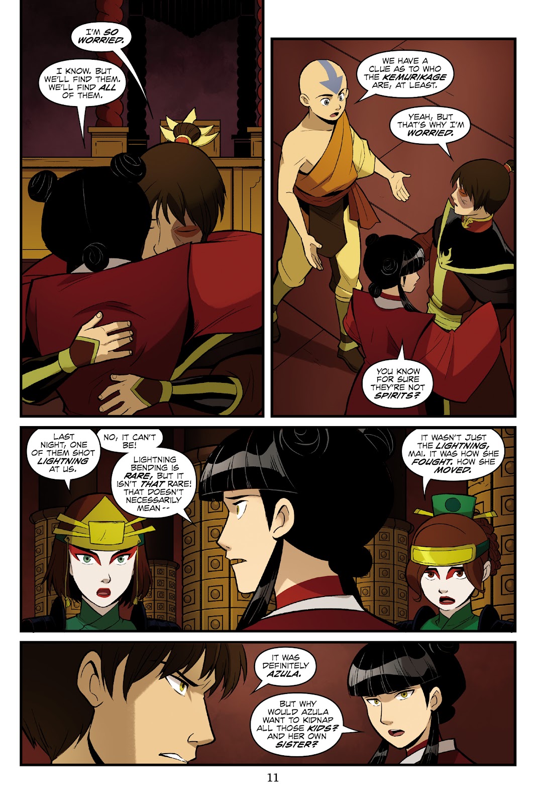 Nickelodeon Avatar: The Last Airbender - Smoke and Shadow issue Part 3 - Page 12