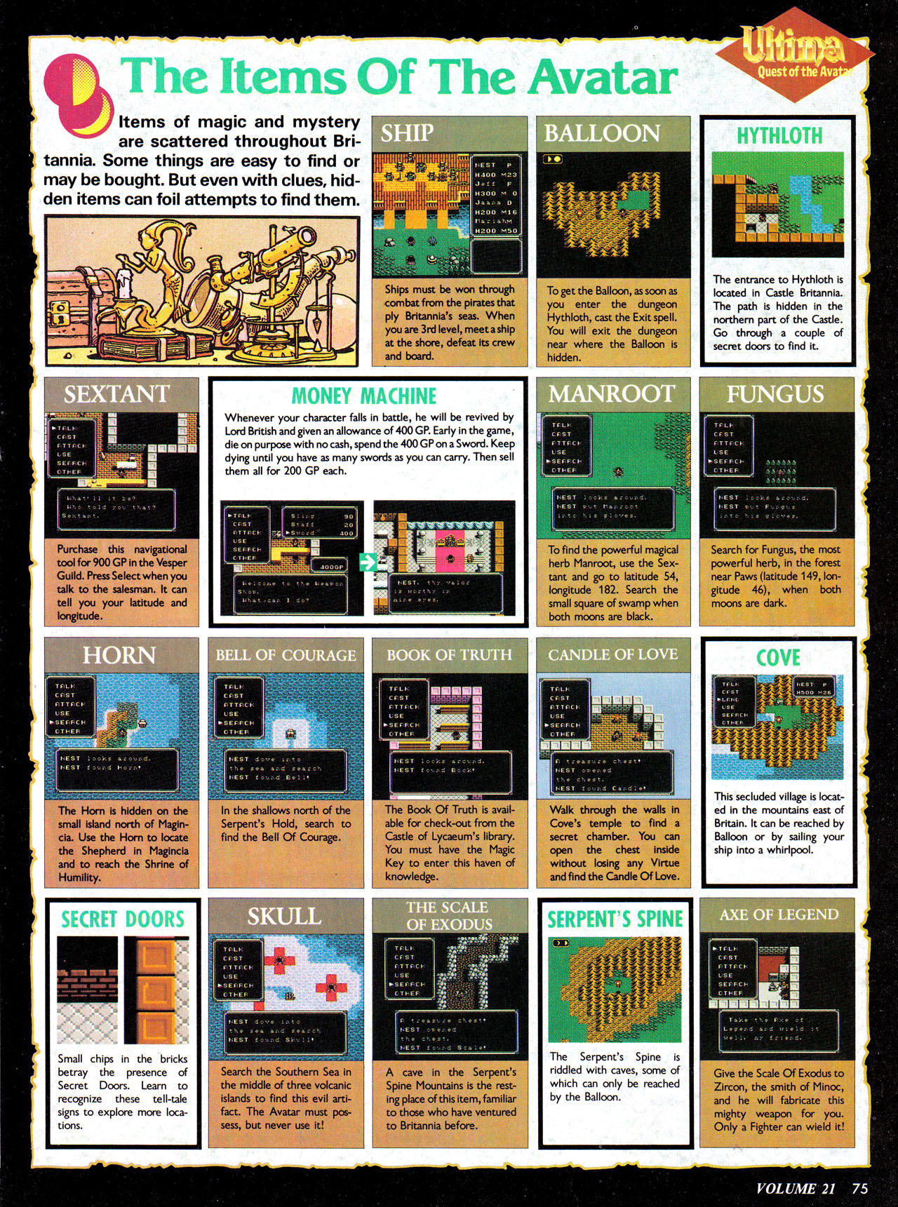 Read online Nintendo Power comic -  Issue #21 - 84