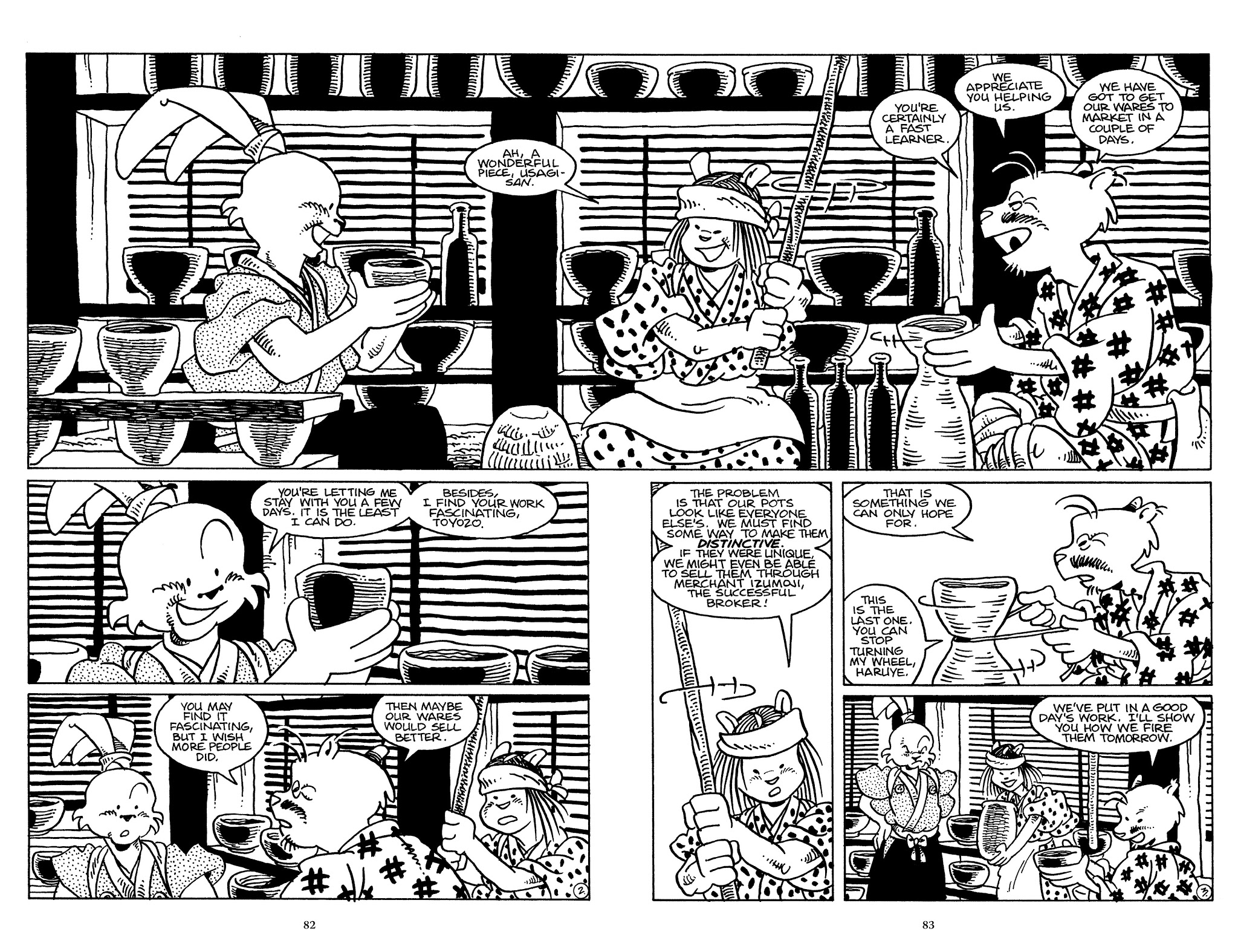 Read online The Usagi Yojimbo Saga comic -  Issue # TPB 3 - 81