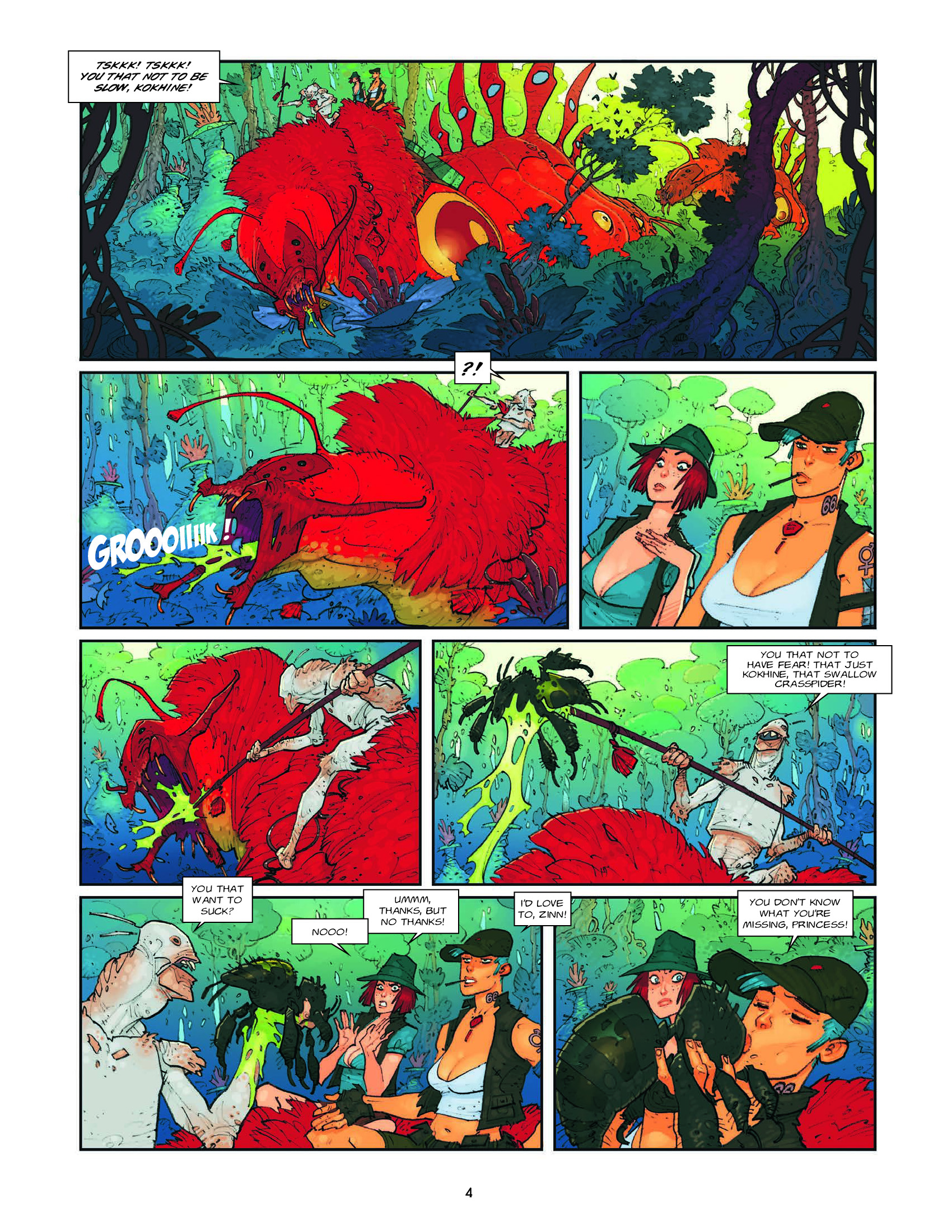 Read online Trapped on Zarkass comic -  Issue # TPB (Part 1) - 5