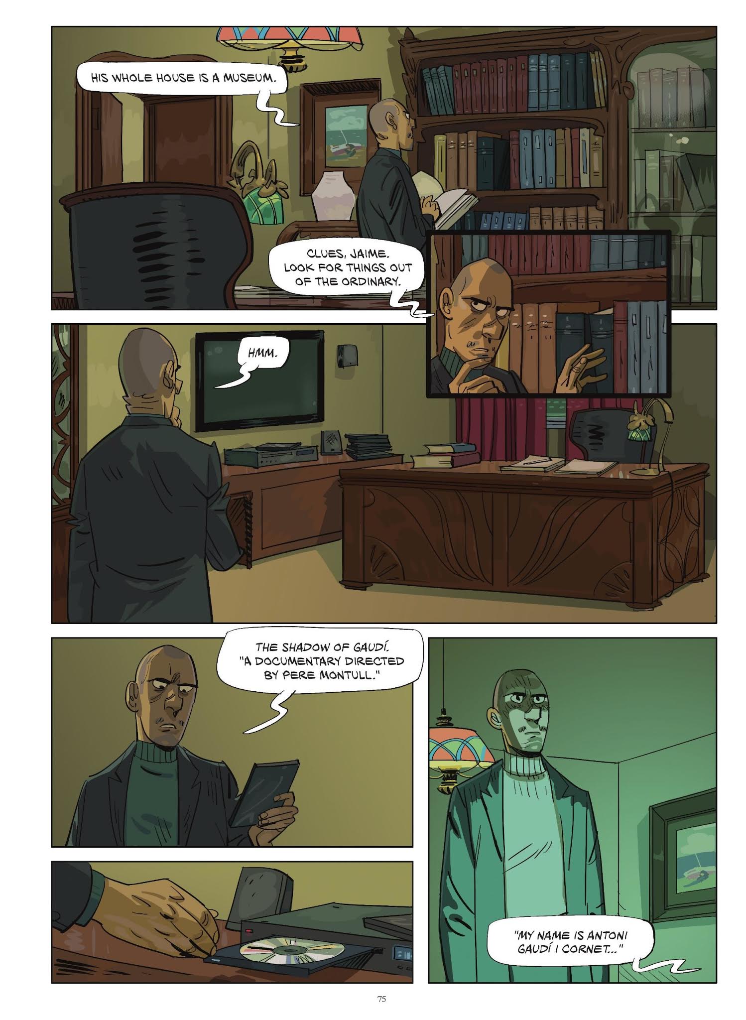 Read online The Ghost of Gaudi comic -  Issue # TPB - 75