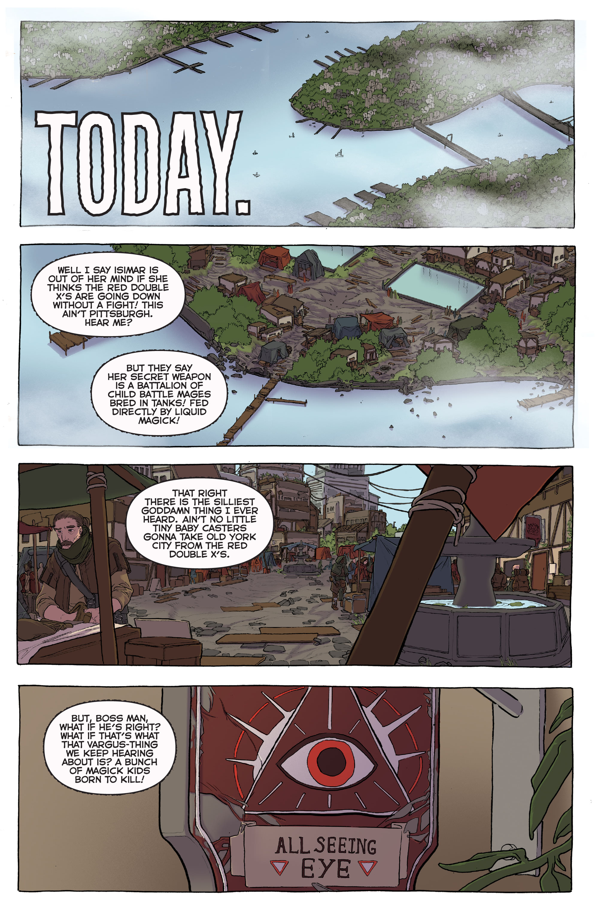 Read online Cities of Magick comic -  Issue #1 - 10