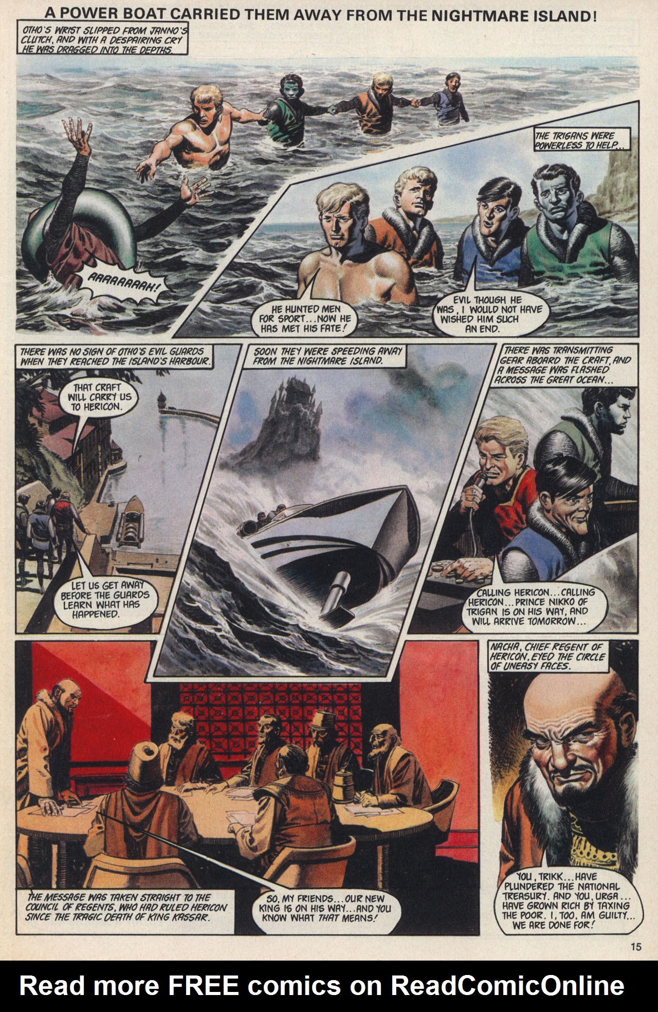 Read online Vulcan comic -  Issue #10 - 15