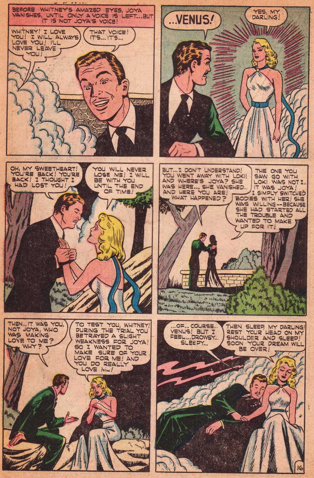 Read online Venus (1948) comic -  Issue #7 - 18