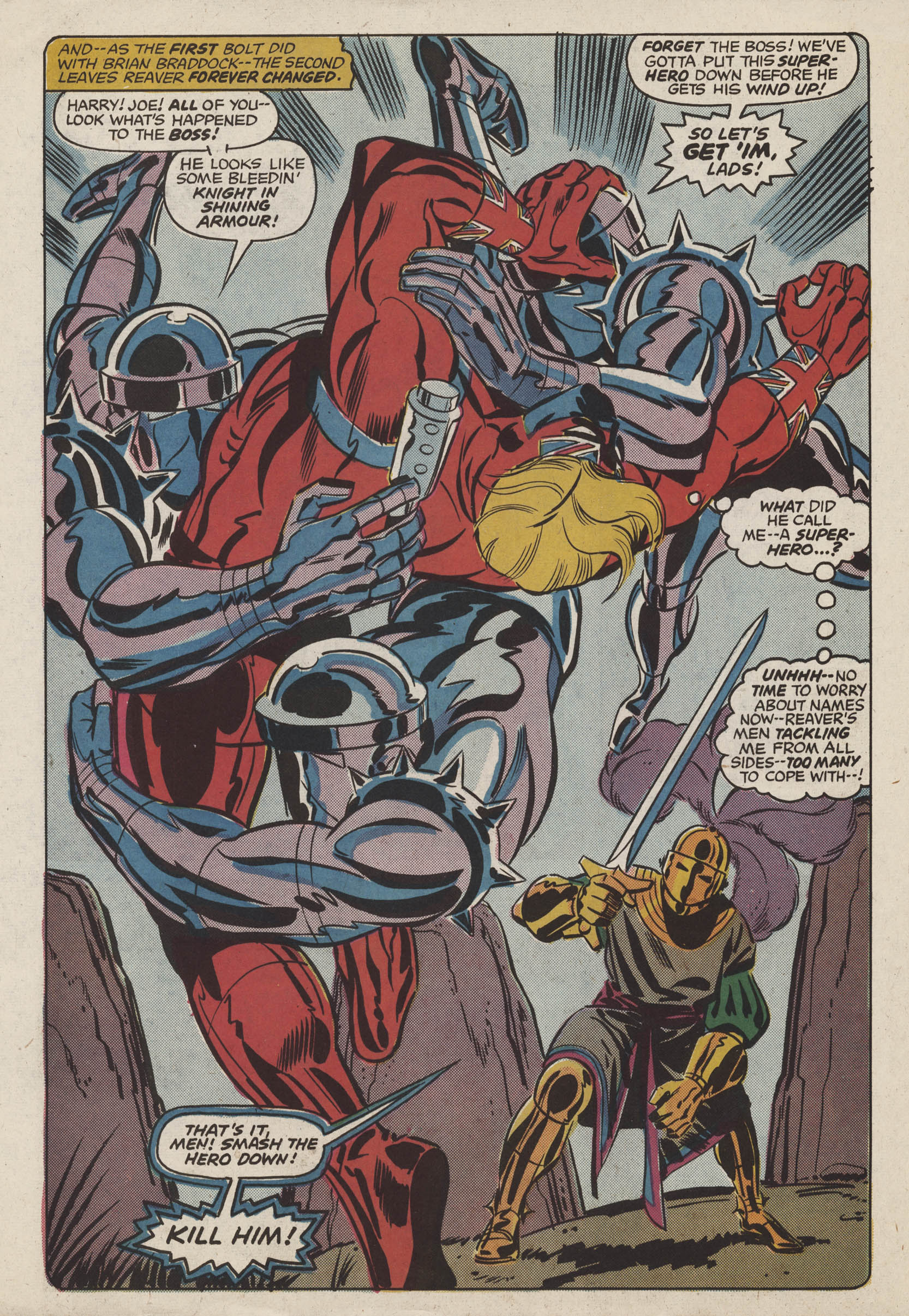 Read online Captain Britain (1976) comic -  Issue #2 - 5