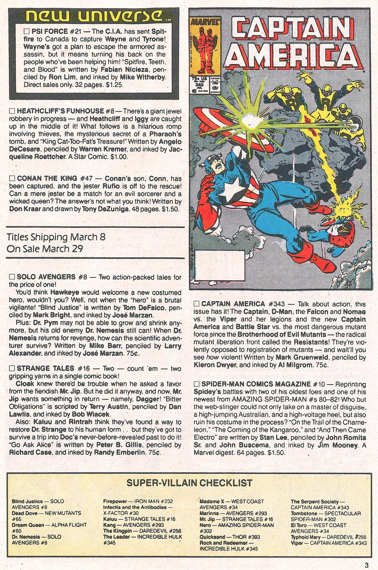 Read online Marvel Age comic -  Issue #63 - 5