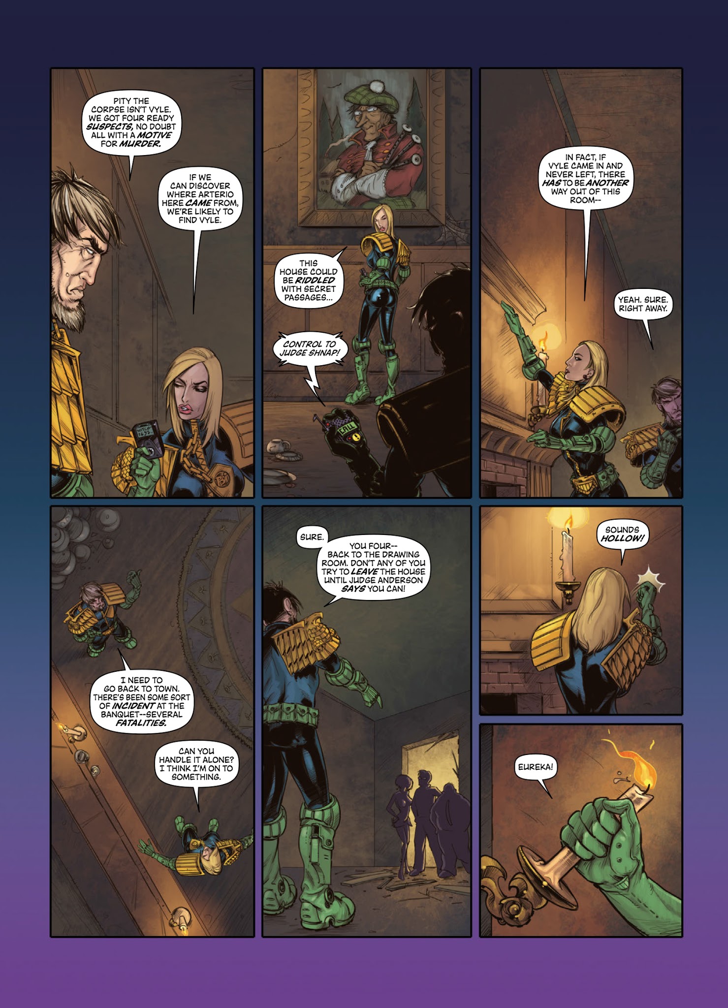 Read online Judge Anderson: The Psi Files comic -  Issue # TPB 5 - 159
