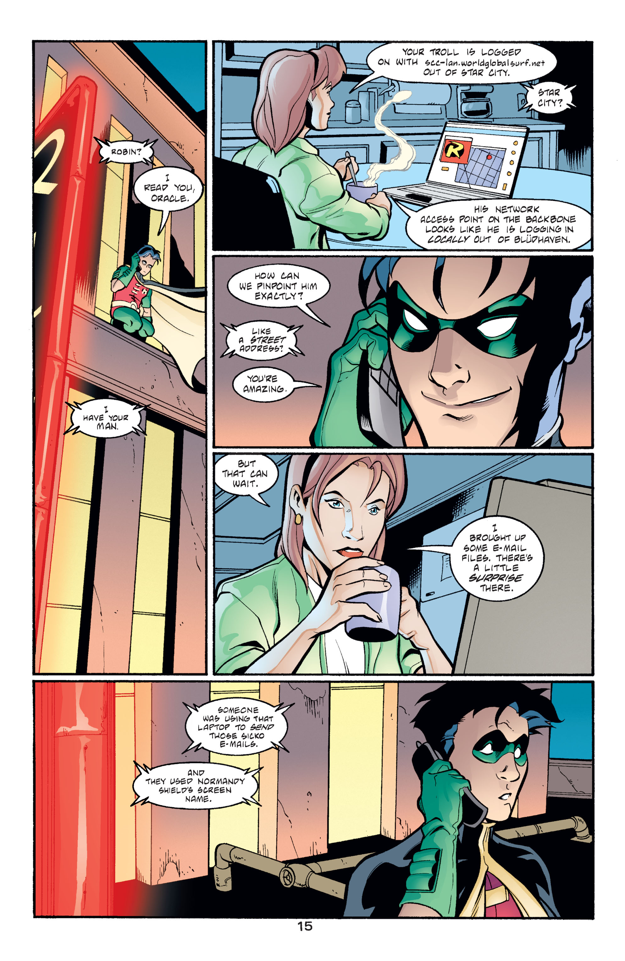 Read online Robin (1993) comic -  Issue #97 - 16