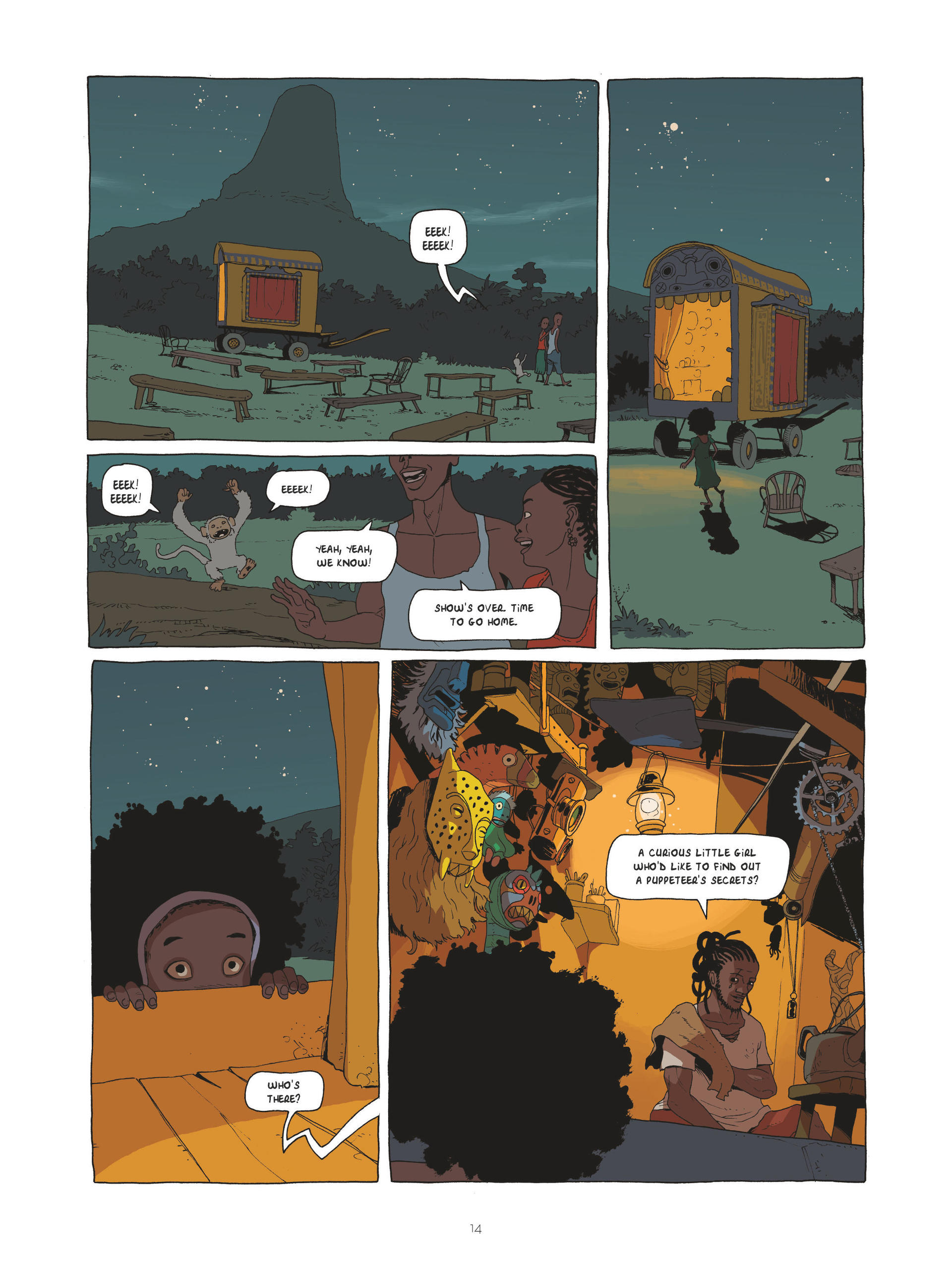 Read online Zidrou-Beuchot's African Trilogy comic -  Issue # TPB 1 - 14