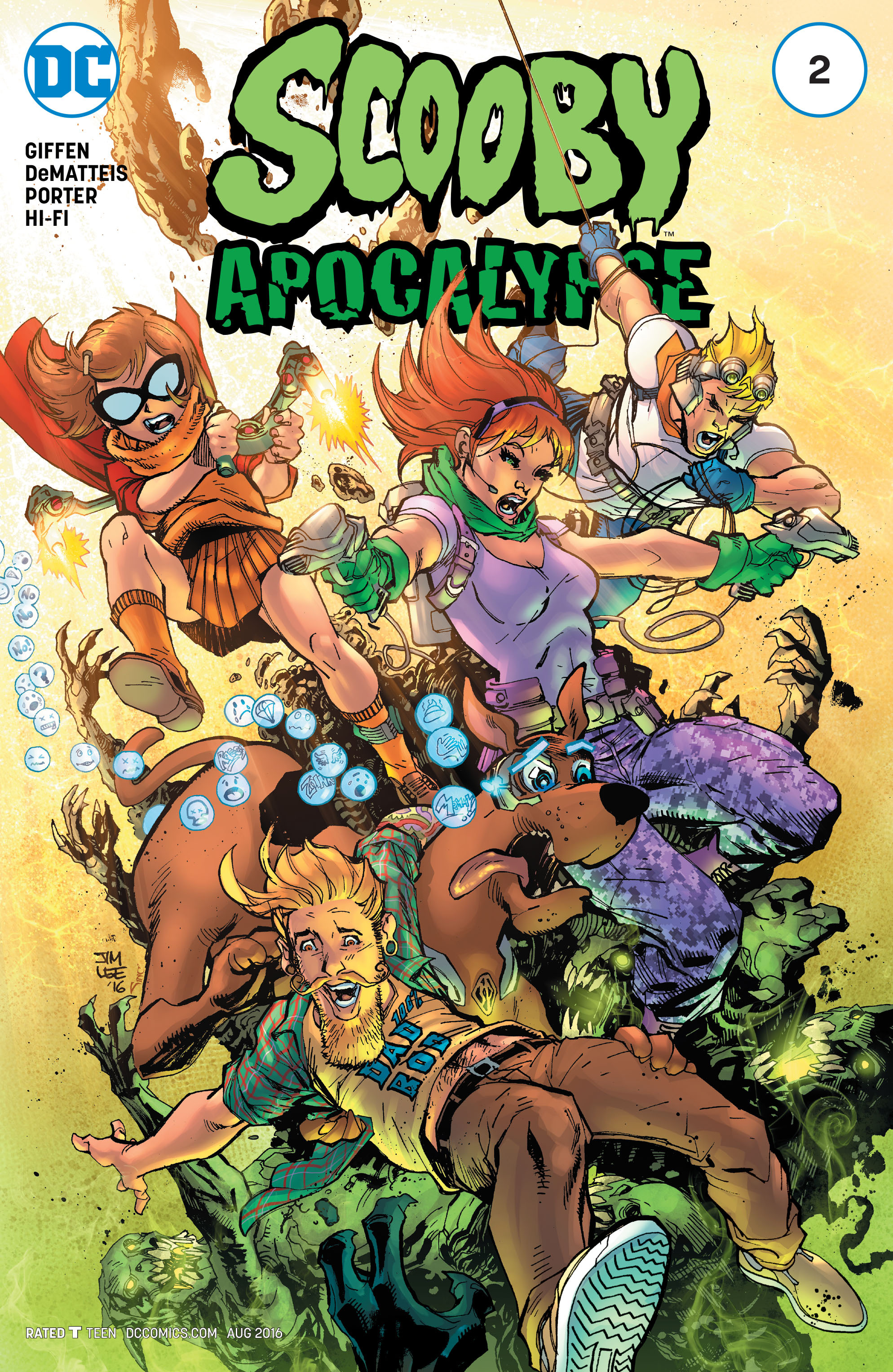Read online Scooby Apocalypse comic -  Issue #2 - 1