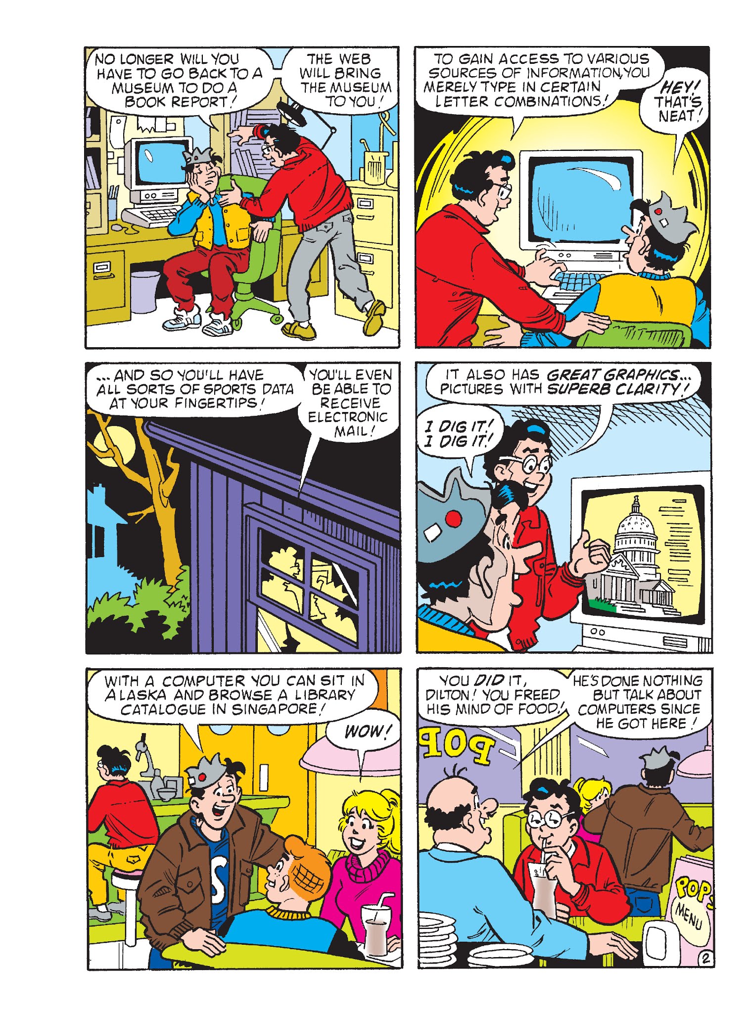 Read online Archie's Funhouse Double Digest comic -  Issue #22 - 235