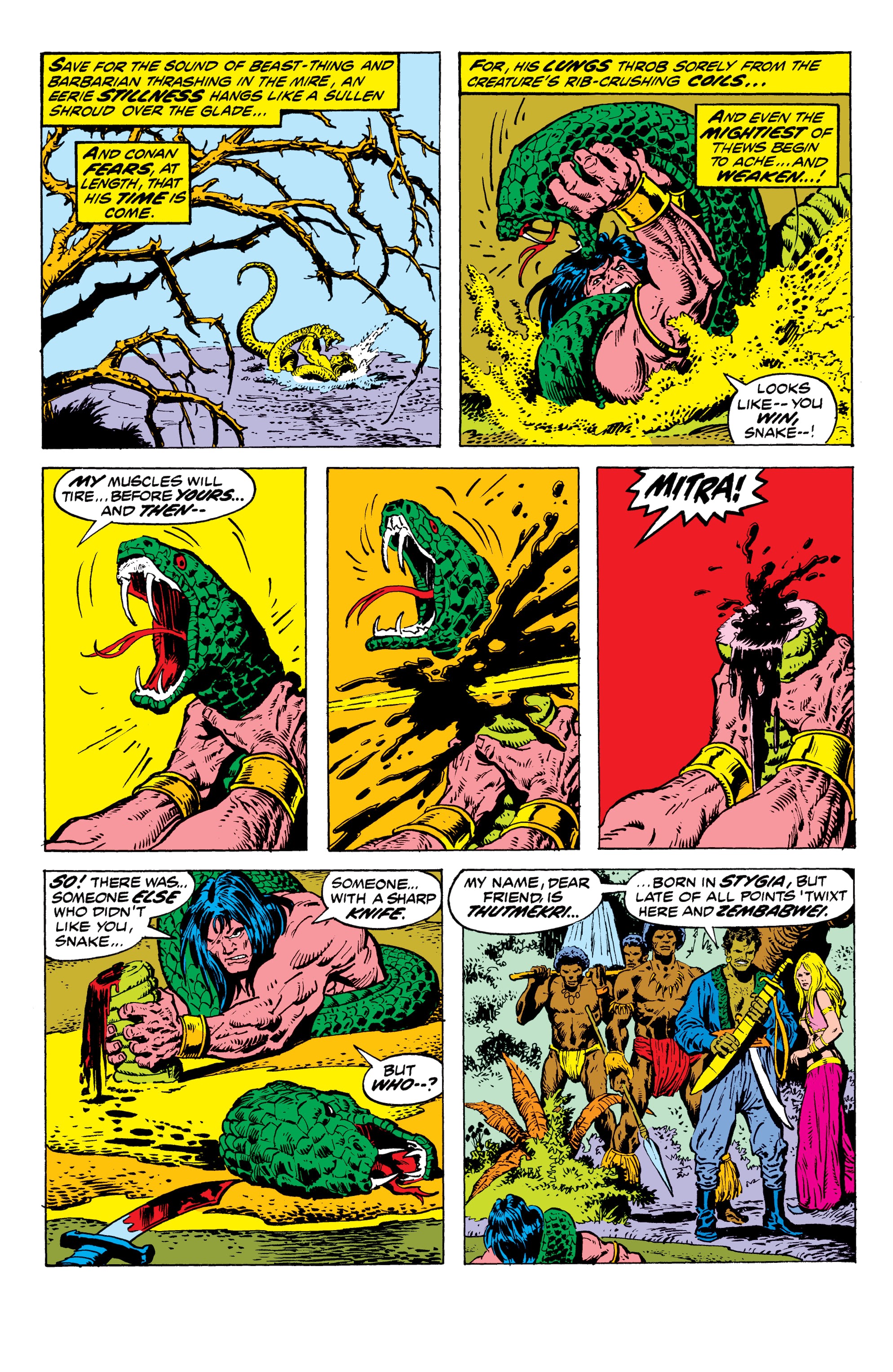 Read online Conan The Barbarian Epic Collection: The Original Marvel Years - The Curse Of The Golden Skull comic -  Issue # TPB (Part 1) - 29