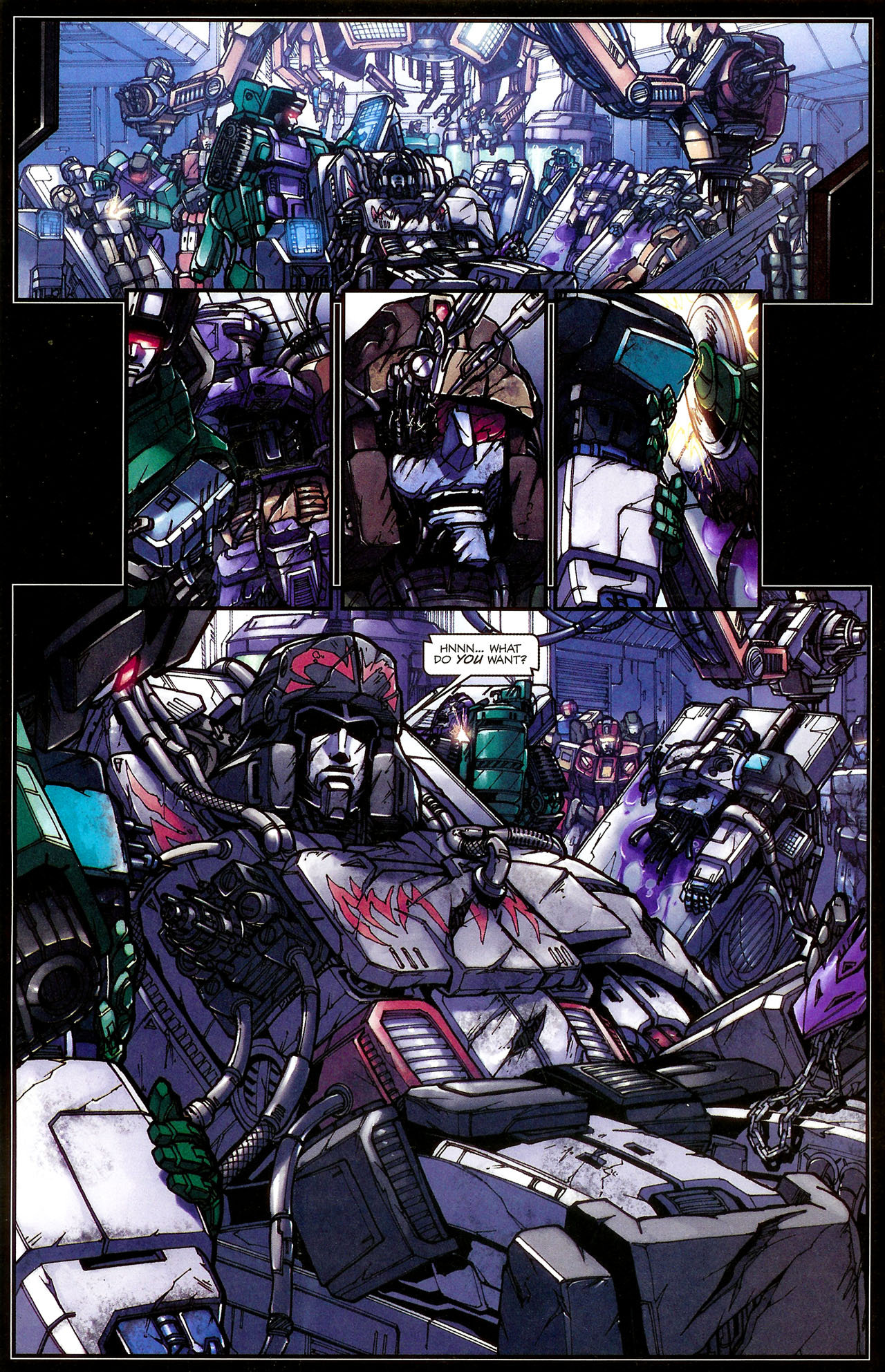 Read online The Transformers Megatron Origin comic -  Issue #3 - 5