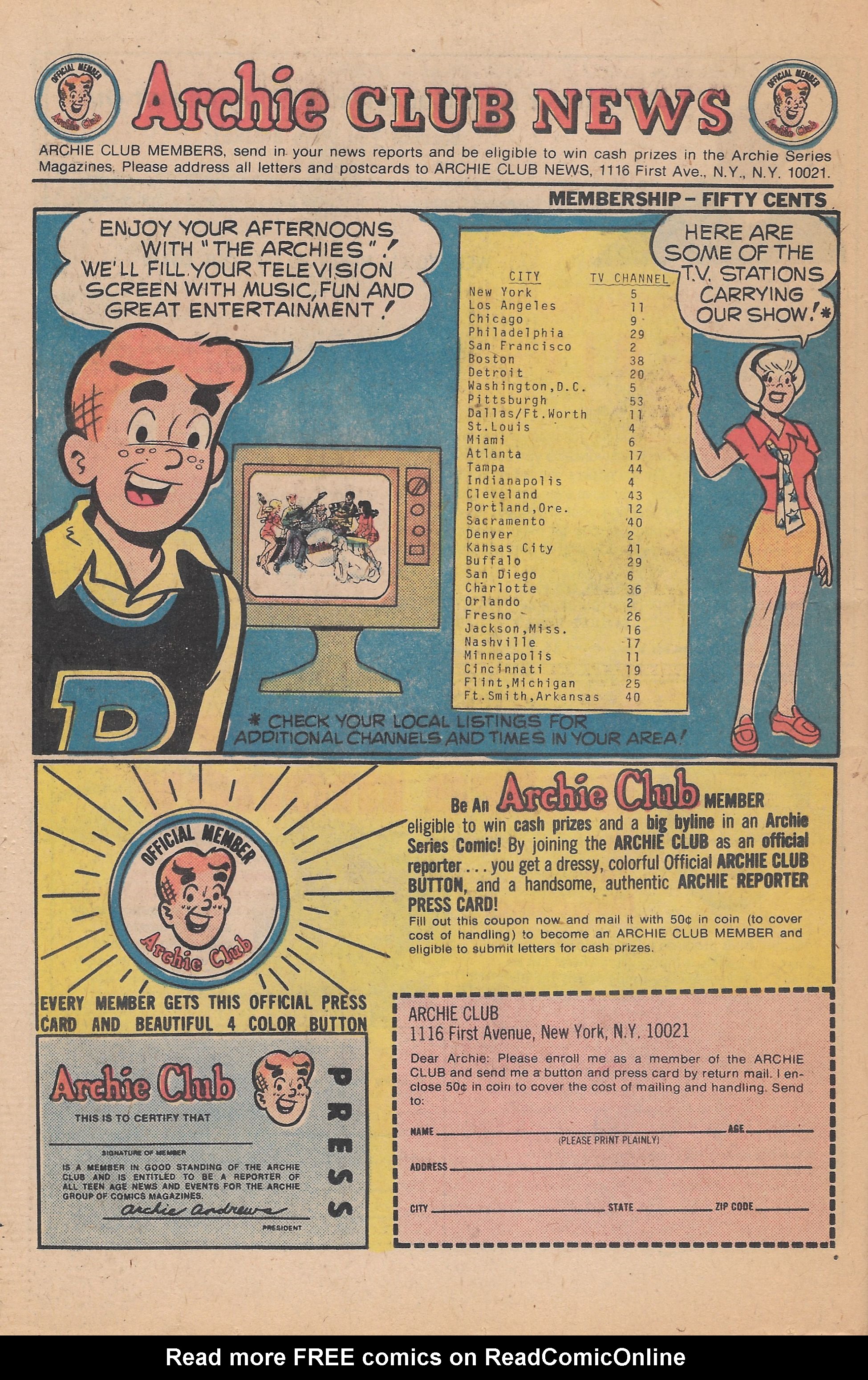 Read online Archie's Joke Book Magazine comic -  Issue #231 - 26