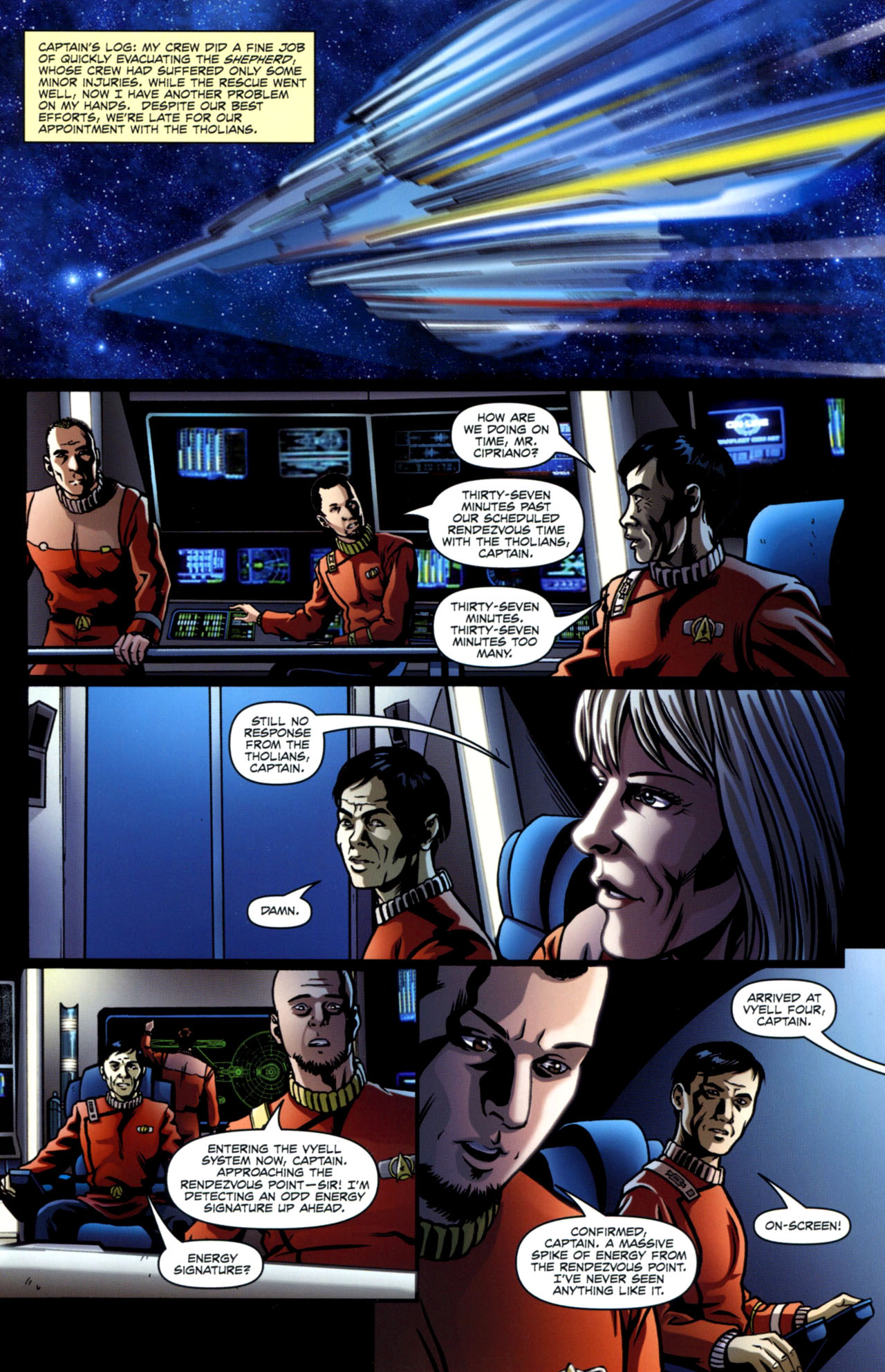 Read online Star Trek: Captain's Log comic -  Issue # Issue Sulu - 14