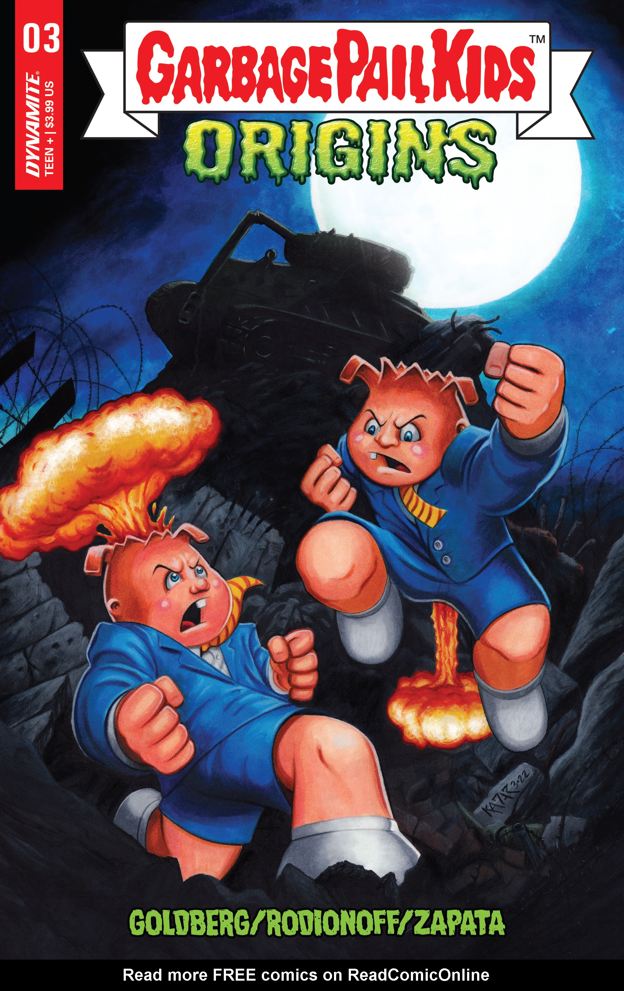 Read online Garbage Pail Kids: Origins comic -  Issue #3 - 3