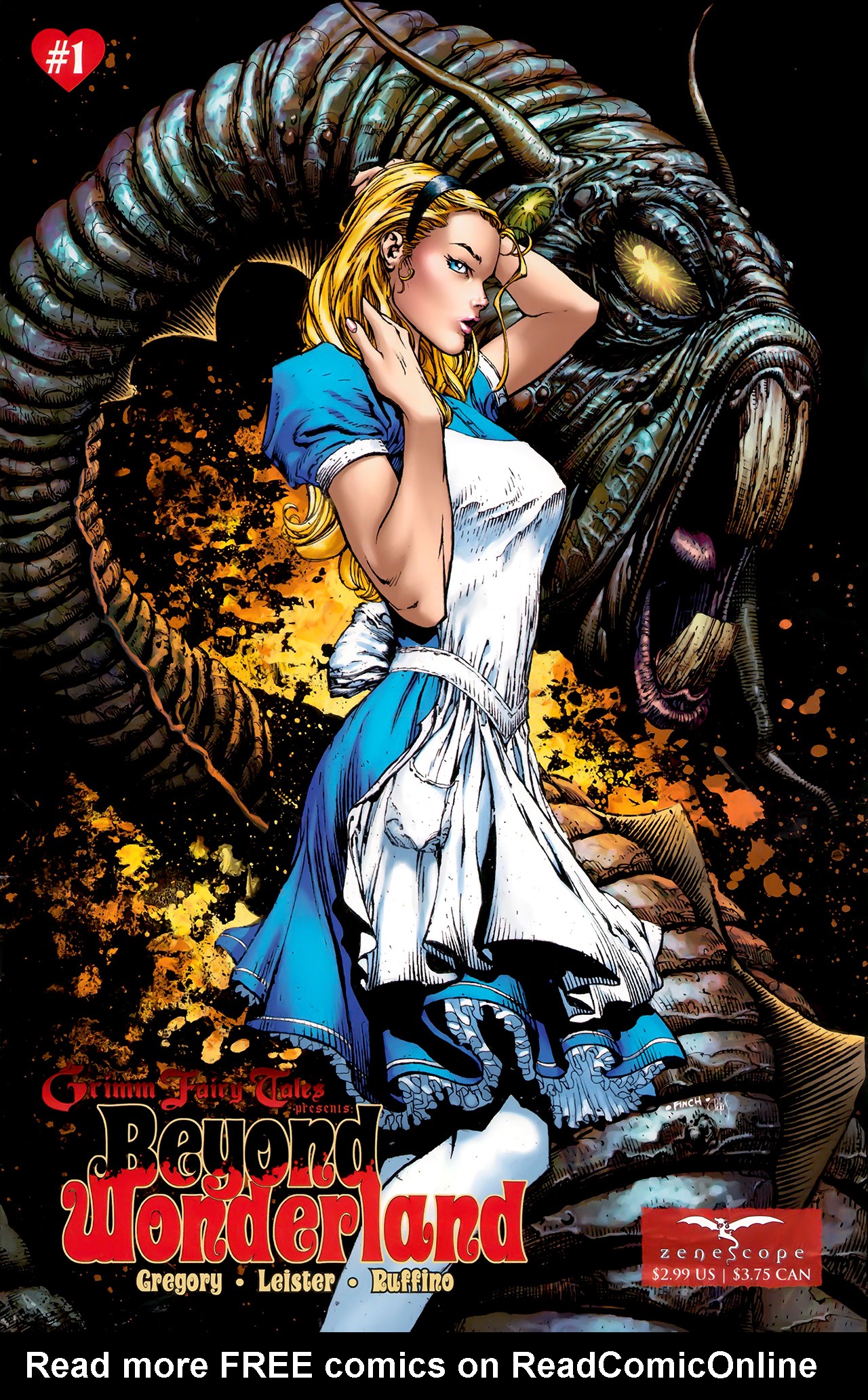 Read online Grimm Fairy Tales: Beyond Wonderland comic -  Issue #1 - 1