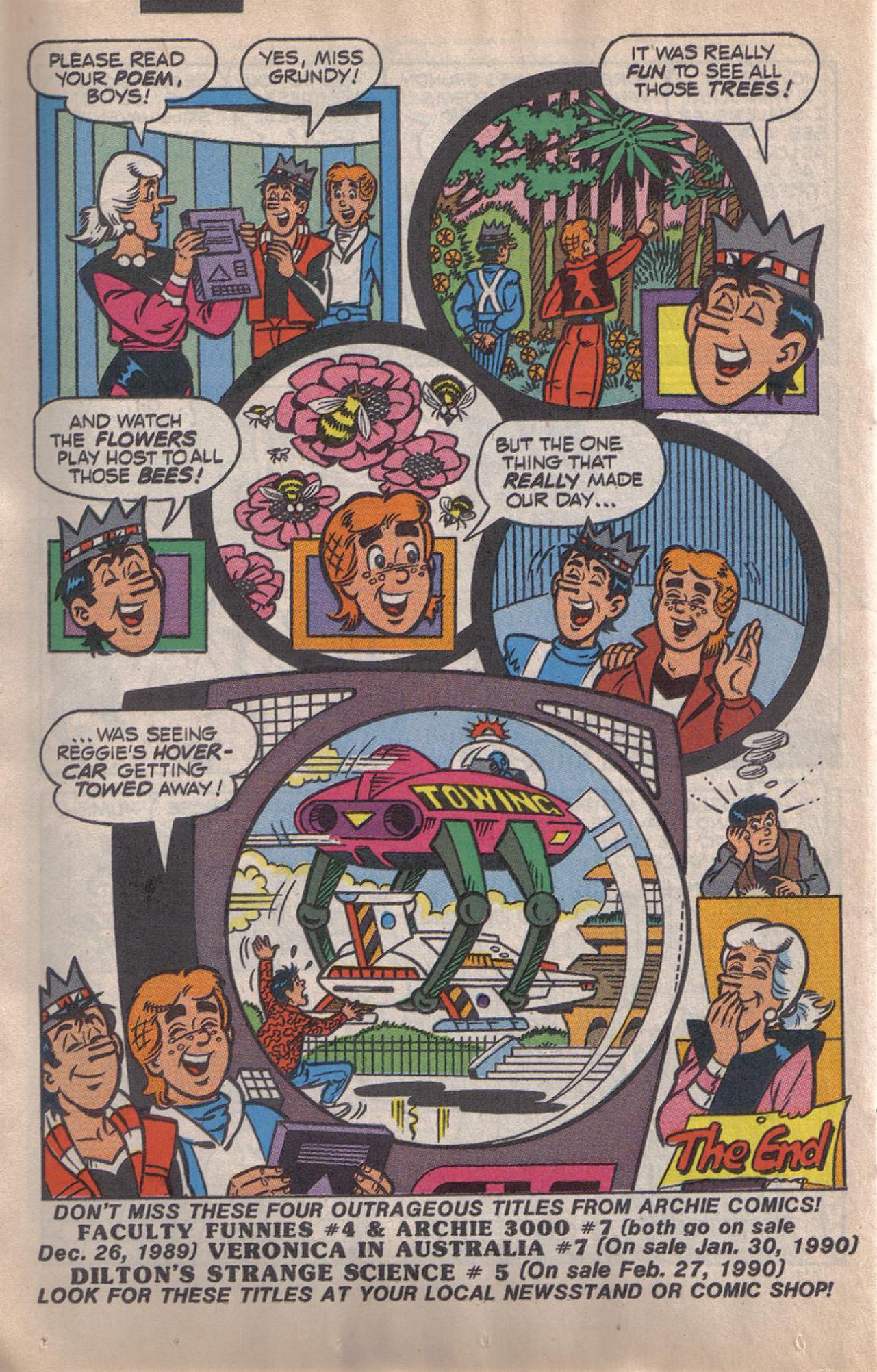 Read online Archie 3000! (1989) comic -  Issue #7 - 18