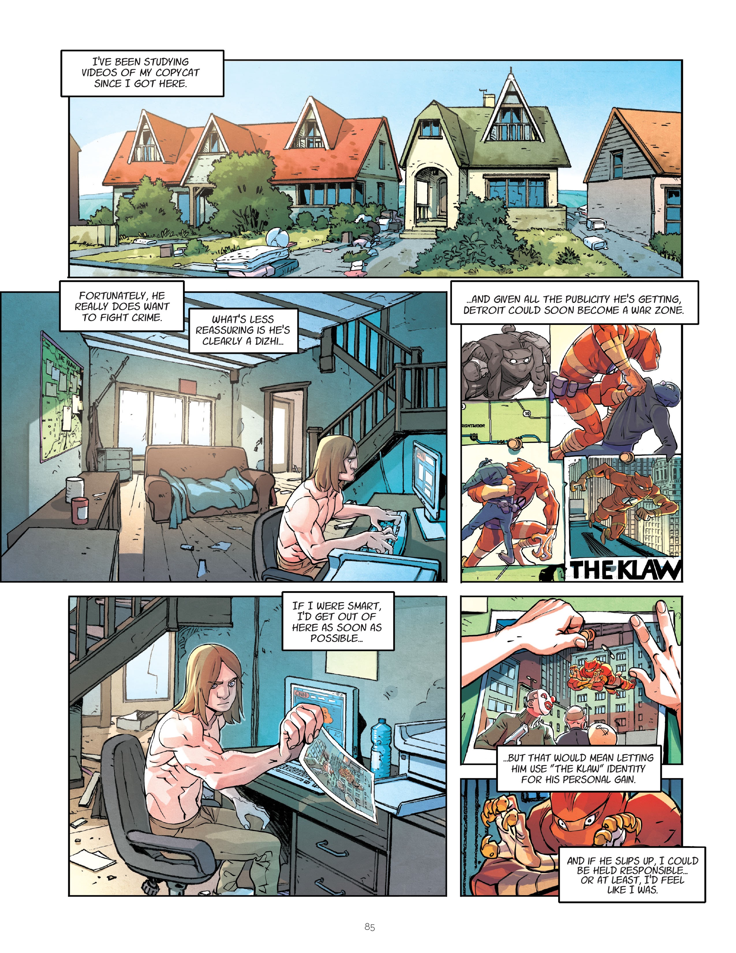 Read online Klaw comic -  Issue # TPB 3 - 84
