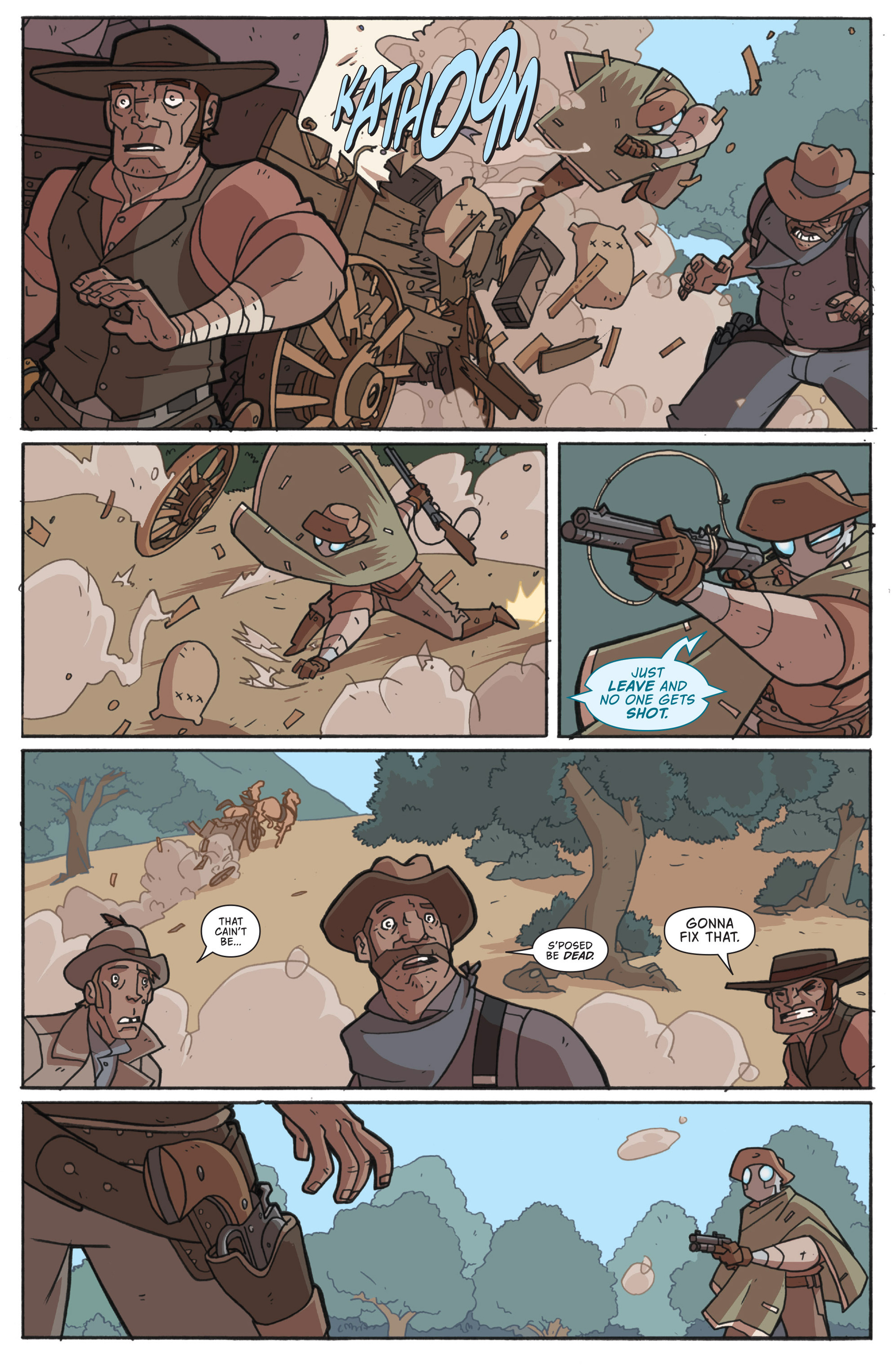 Read online Atomic Robo and the Knights of the Golden Circle comic -  Issue #1 - 5