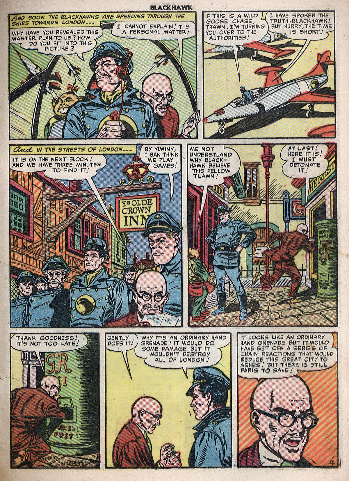 Read online Blackhawk (1957) comic -  Issue #46 - 21