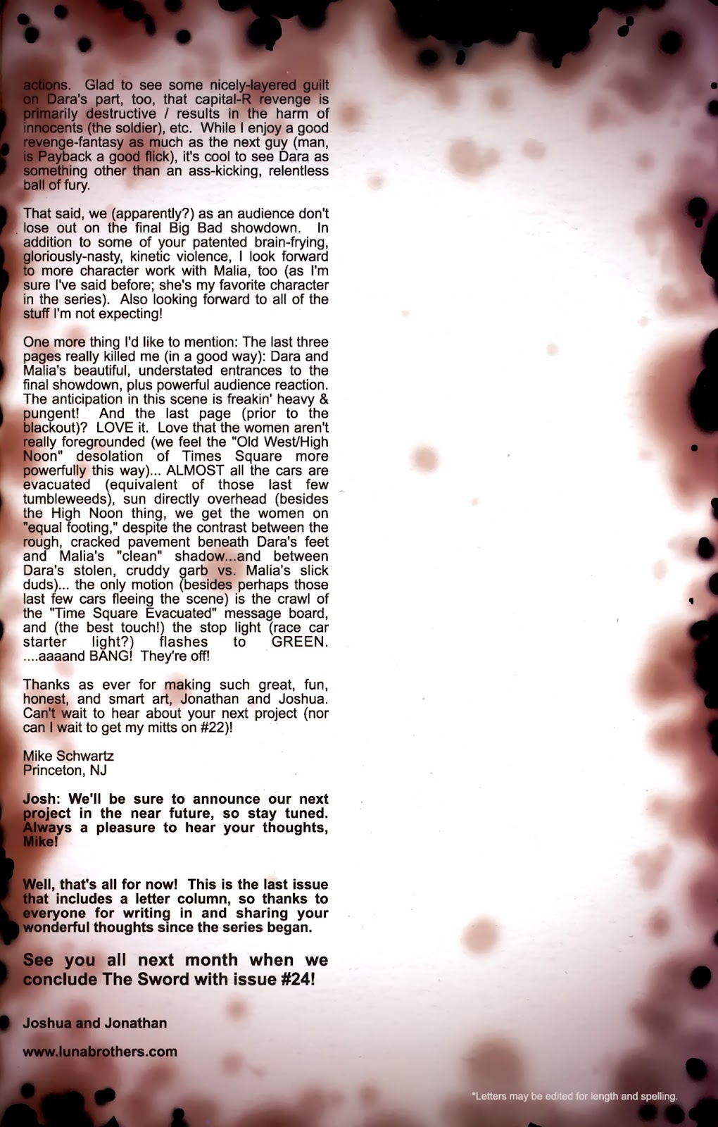 <{ $series->title }} issue 23 - Page 29
