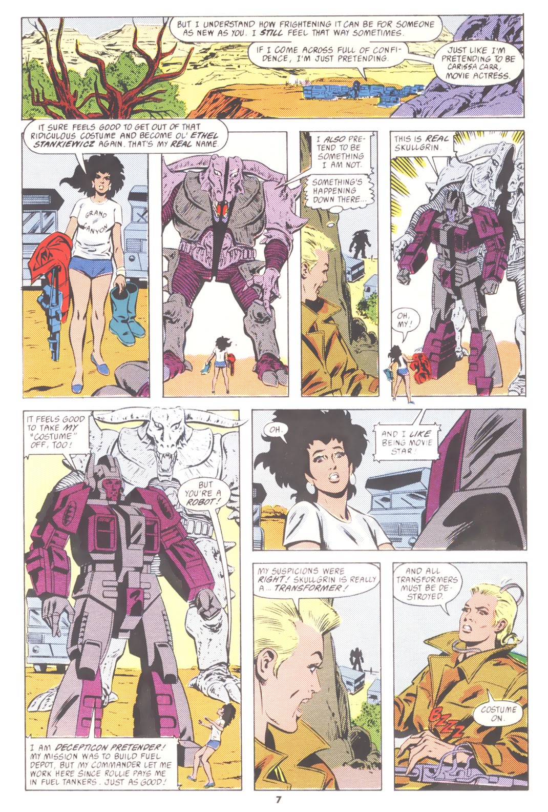 Read online The Transformers (UK) comic -  Issue #191 - 7