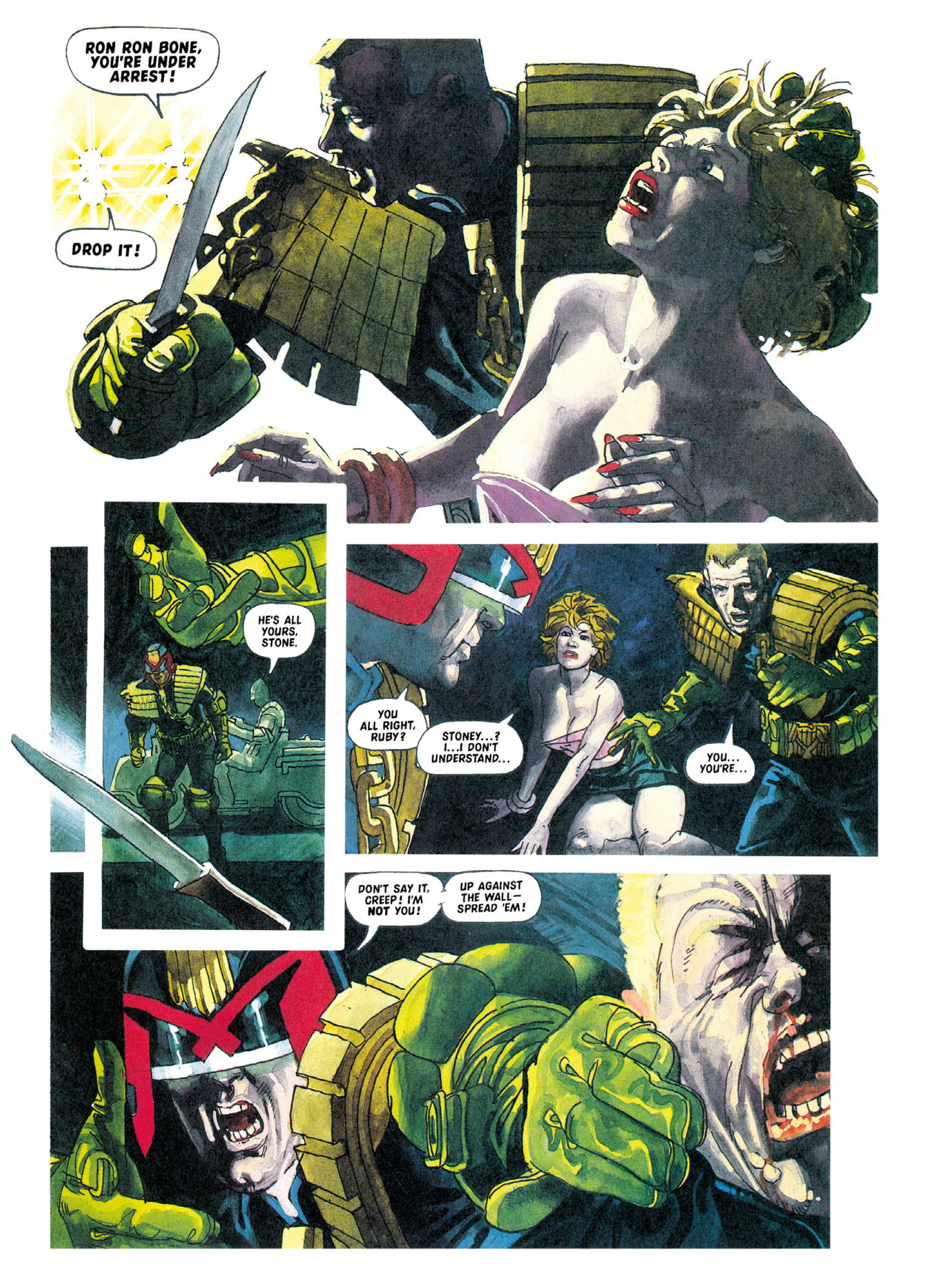 Read online Judge Dredd: The Complete Case Files comic -  Issue # TPB 28 - 255