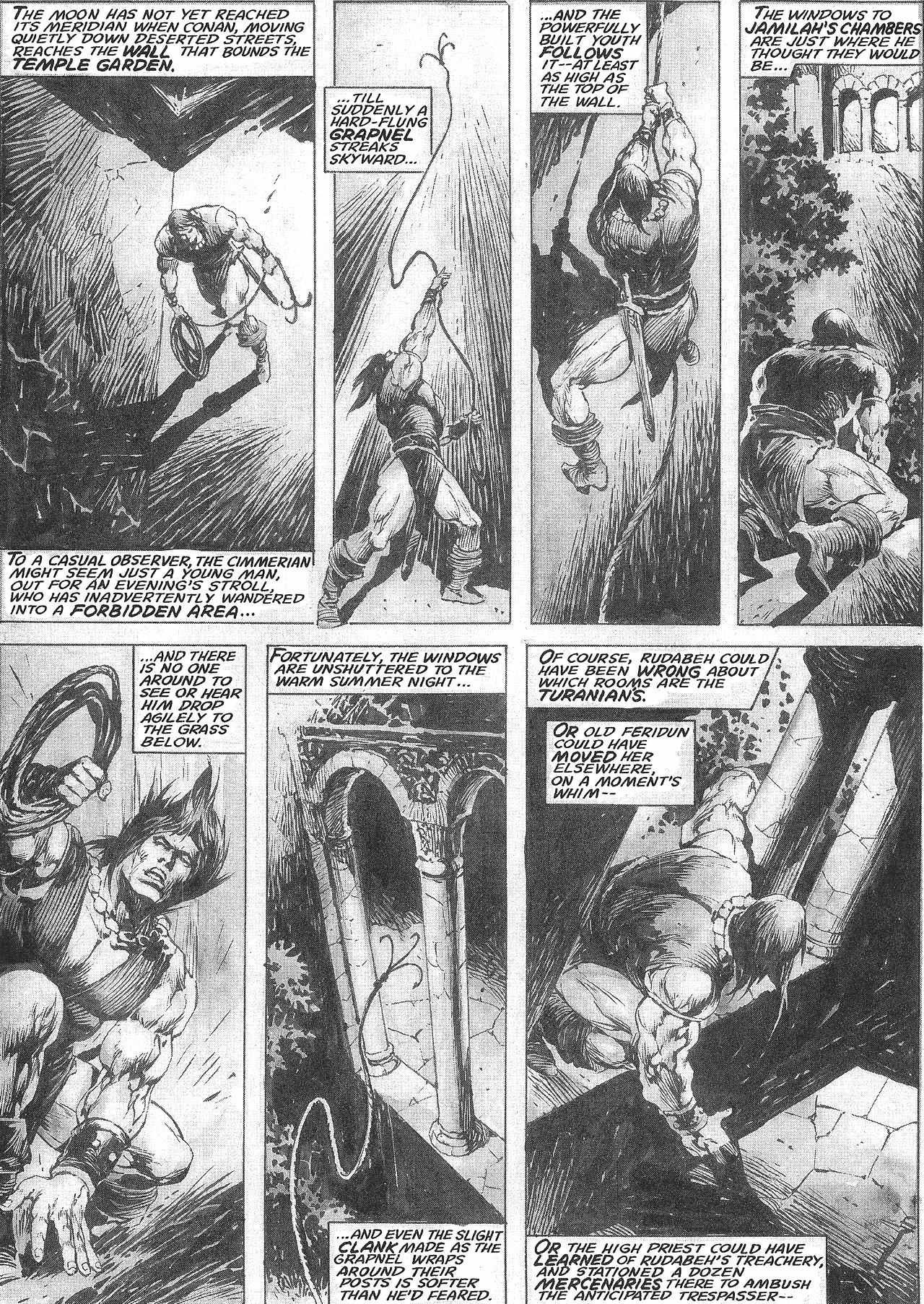 Read online The Savage Sword Of Conan comic -  Issue #209 - 29