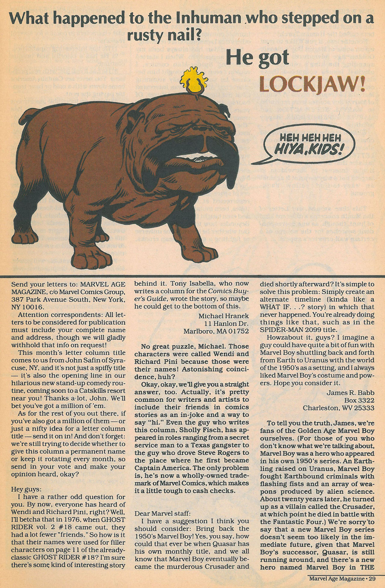 Read online Marvel Age comic -  Issue #117 - 30