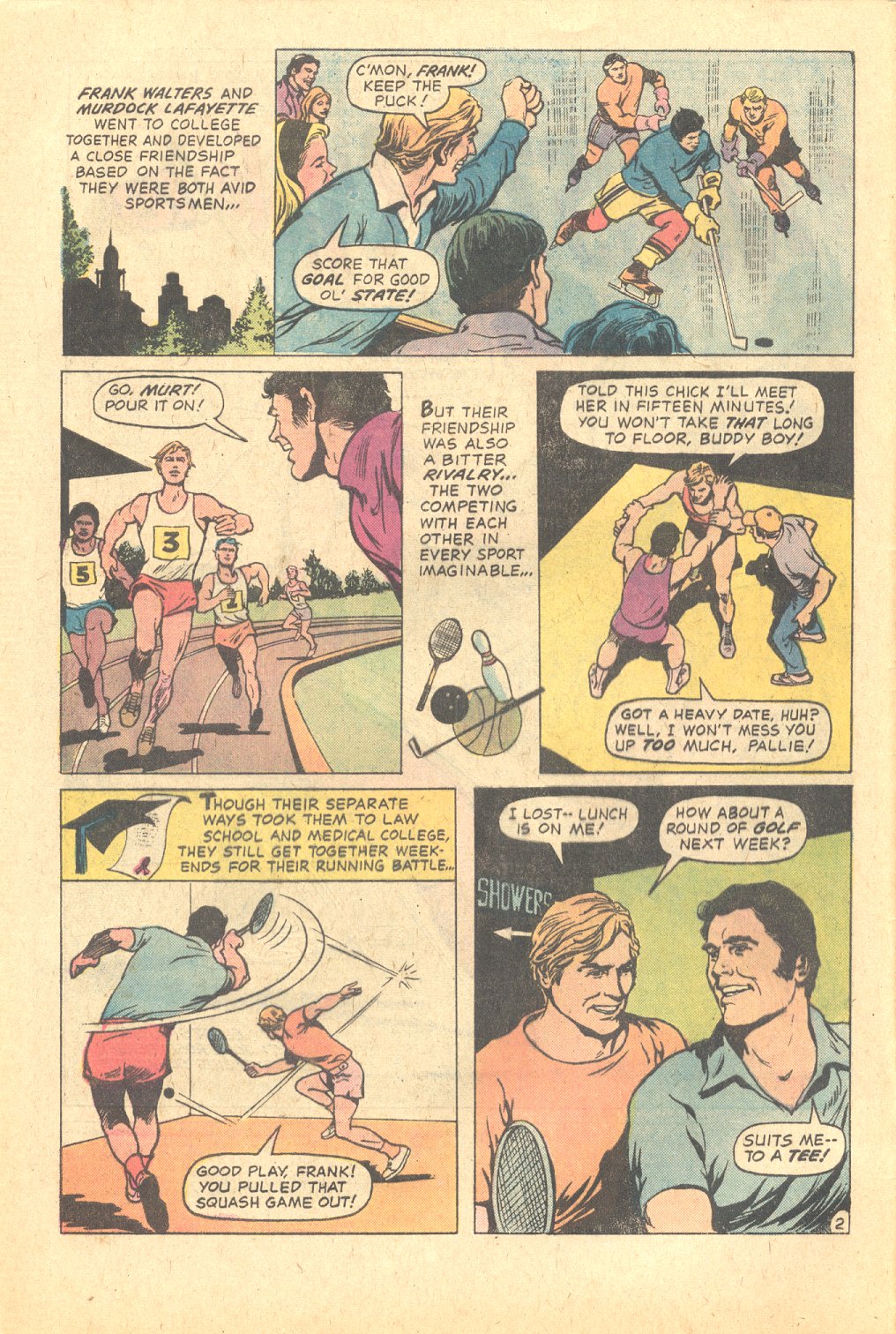 Read online Strange Sports Stories (1973) comic -  Issue #6 - 3