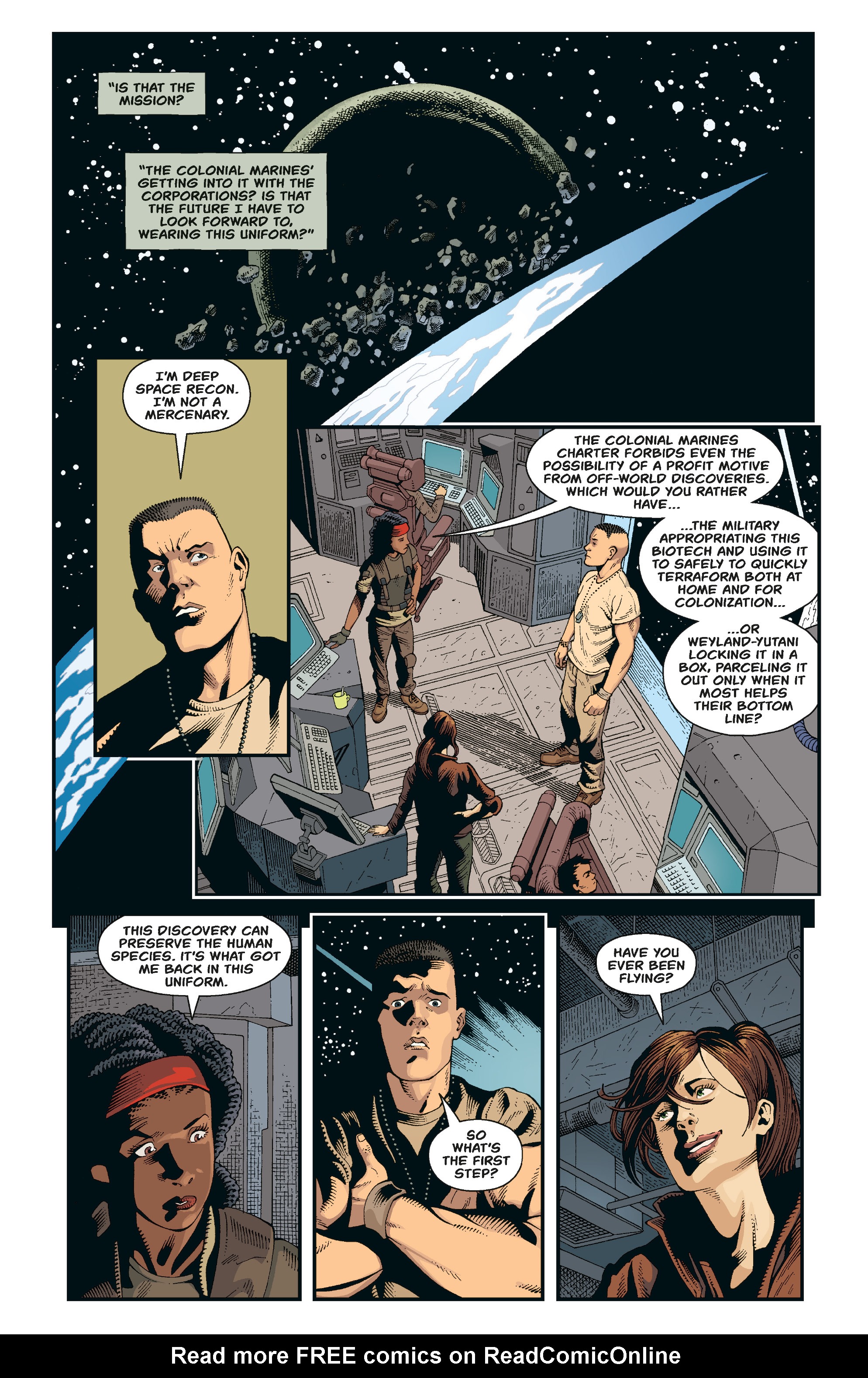 Read online Aliens: Rescue comic -  Issue #2 - 11