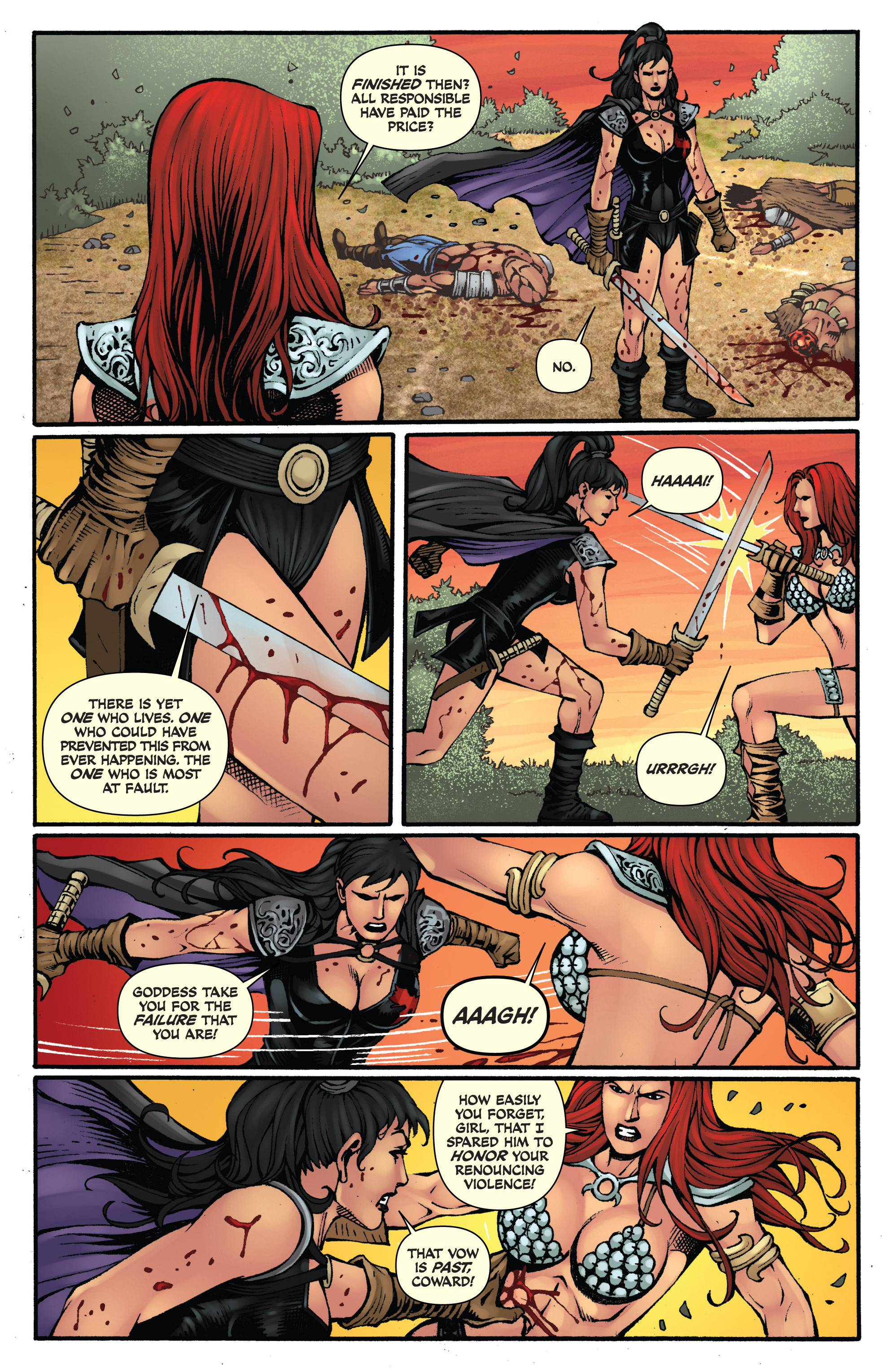 Read online Red Sonja: Sanctuary comic -  Issue # Full - 23
