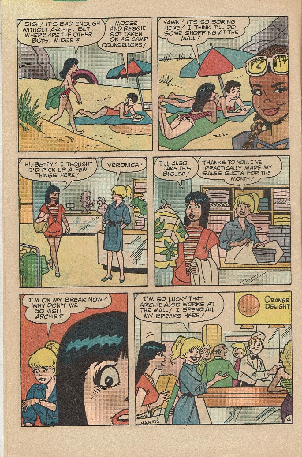 Read online Archie's Girls Betty and Veronica comic -  Issue #332 - 6