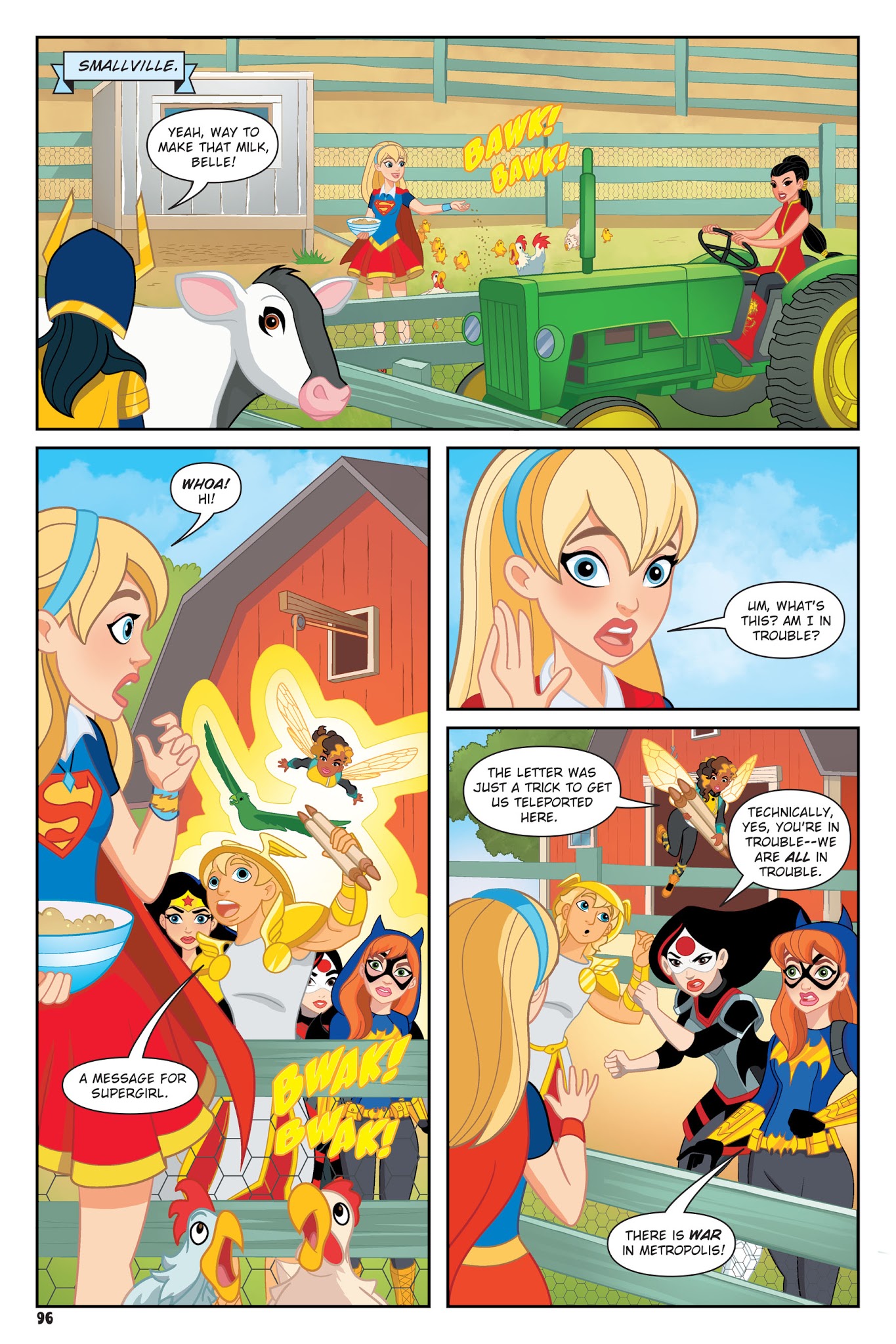 Read online DC Super Hero Girls: Summer Olympus comic -  Issue # TPB - 94