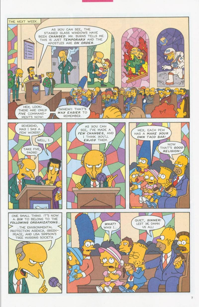 Read online Simpsons Comics comic -  Issue #69 - 6