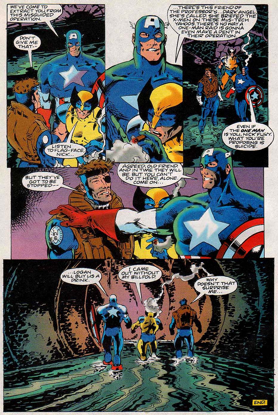 Read online Mys-Tech Wars comic -  Issue #4 - 21