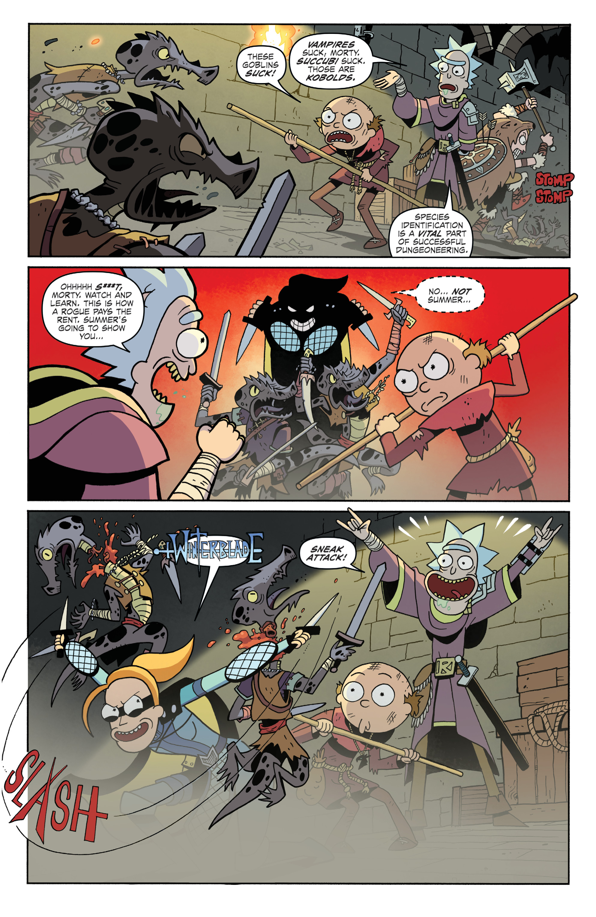 Read online Rick and Morty vs Dungeons & Dragons comic -  Issue # _TPB - 41