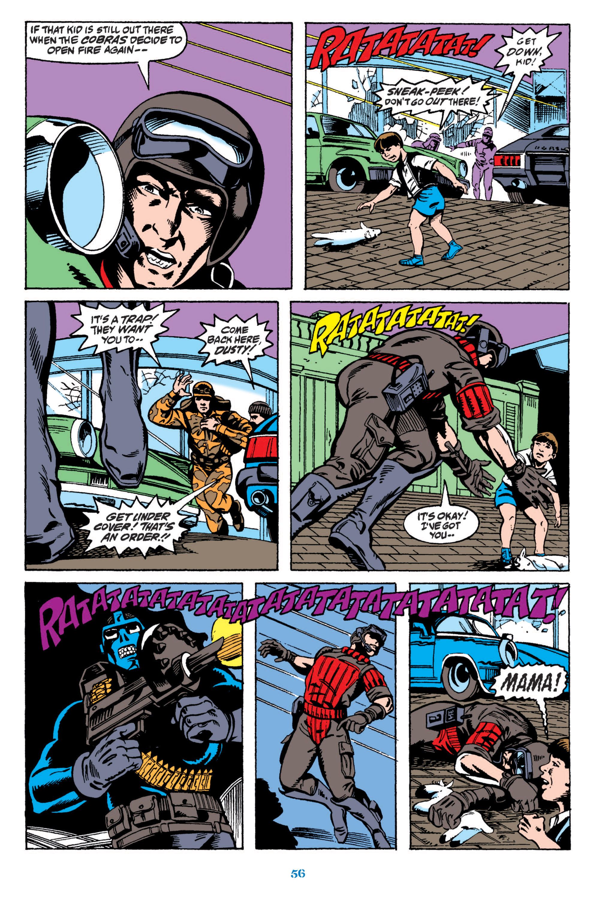 Read online Classic G.I. Joe comic -  Issue # TPB 12 (Part 1) - 57