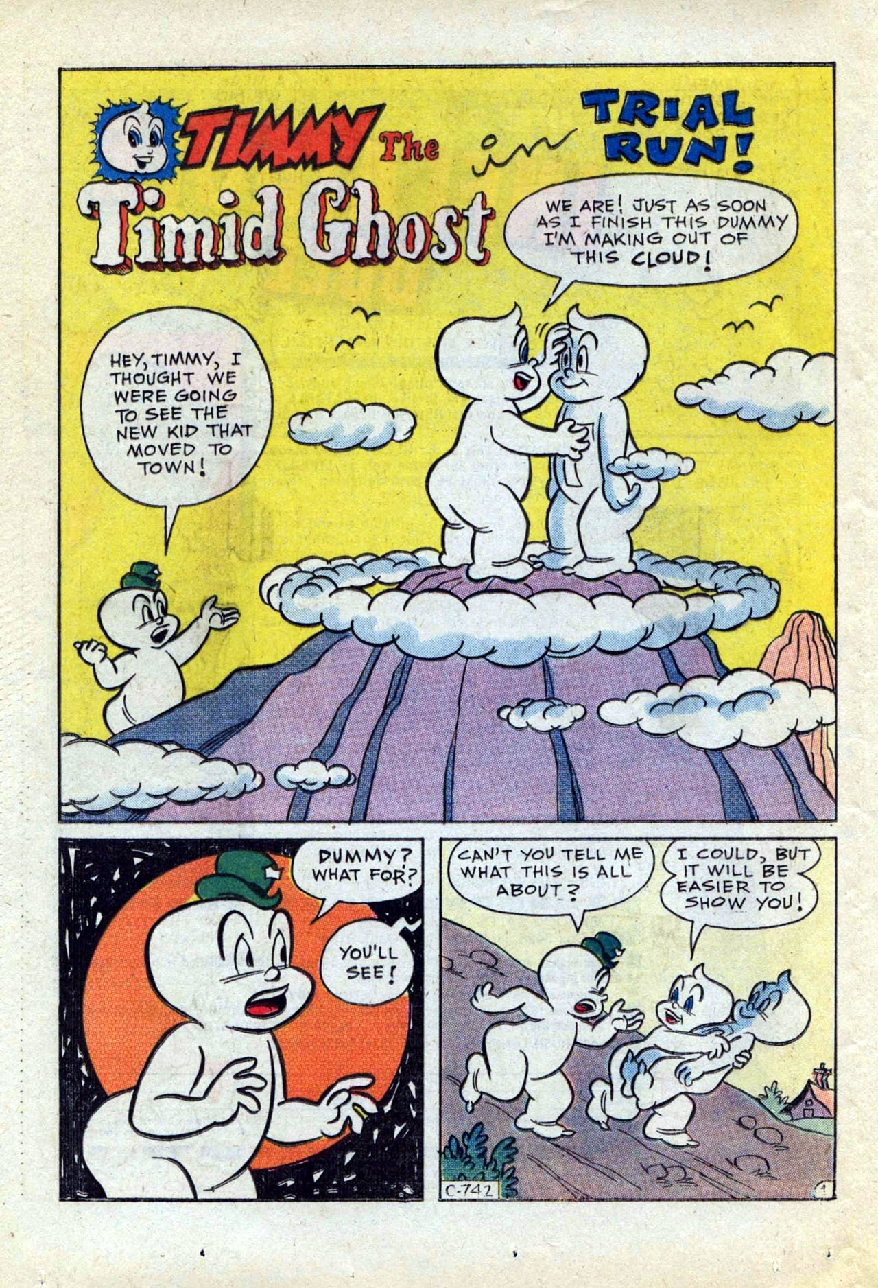 Read online Timmy the Timid Ghost comic -  Issue #17 - 24